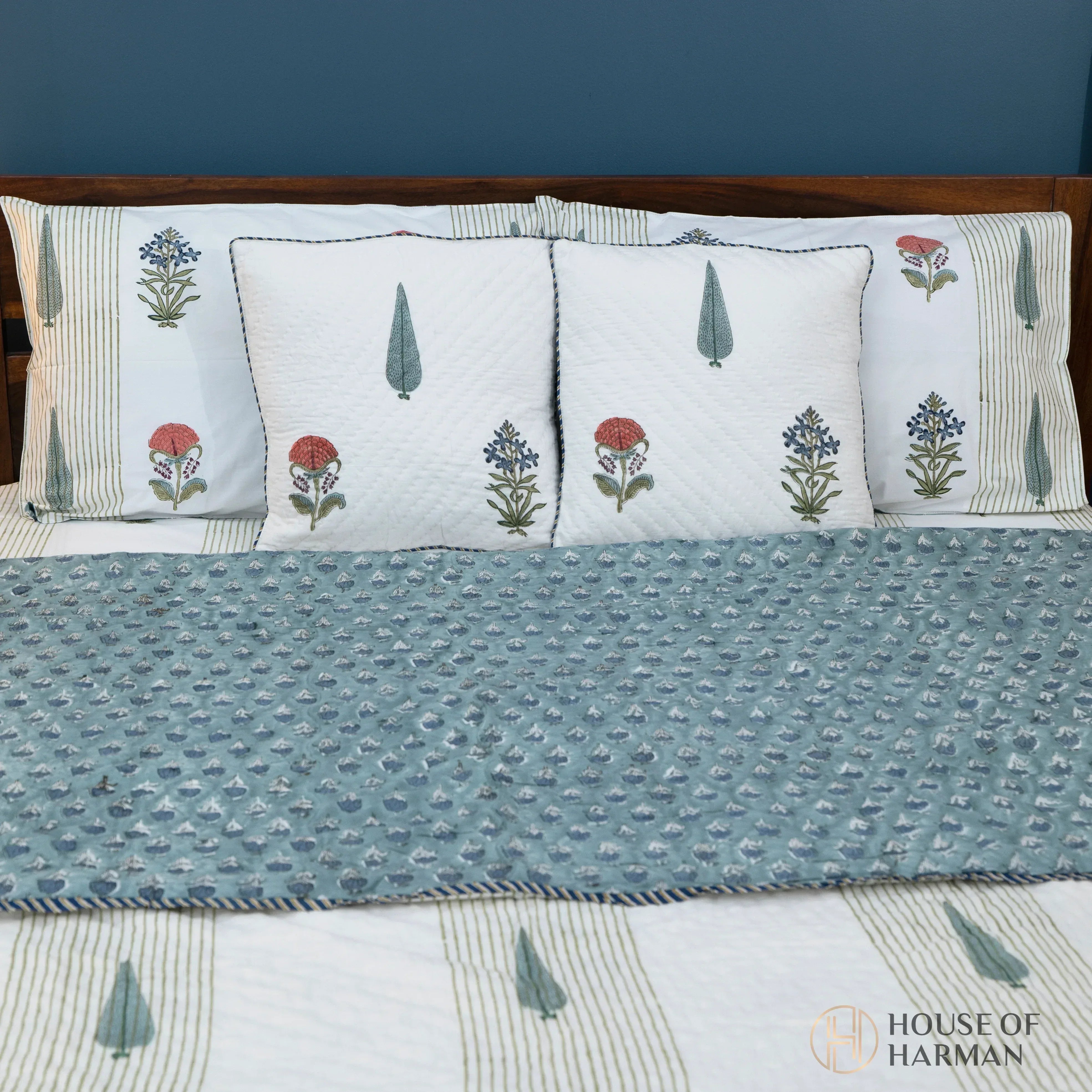Meadow Breeze Elegance Quilt - HOUSE OF HARMAN