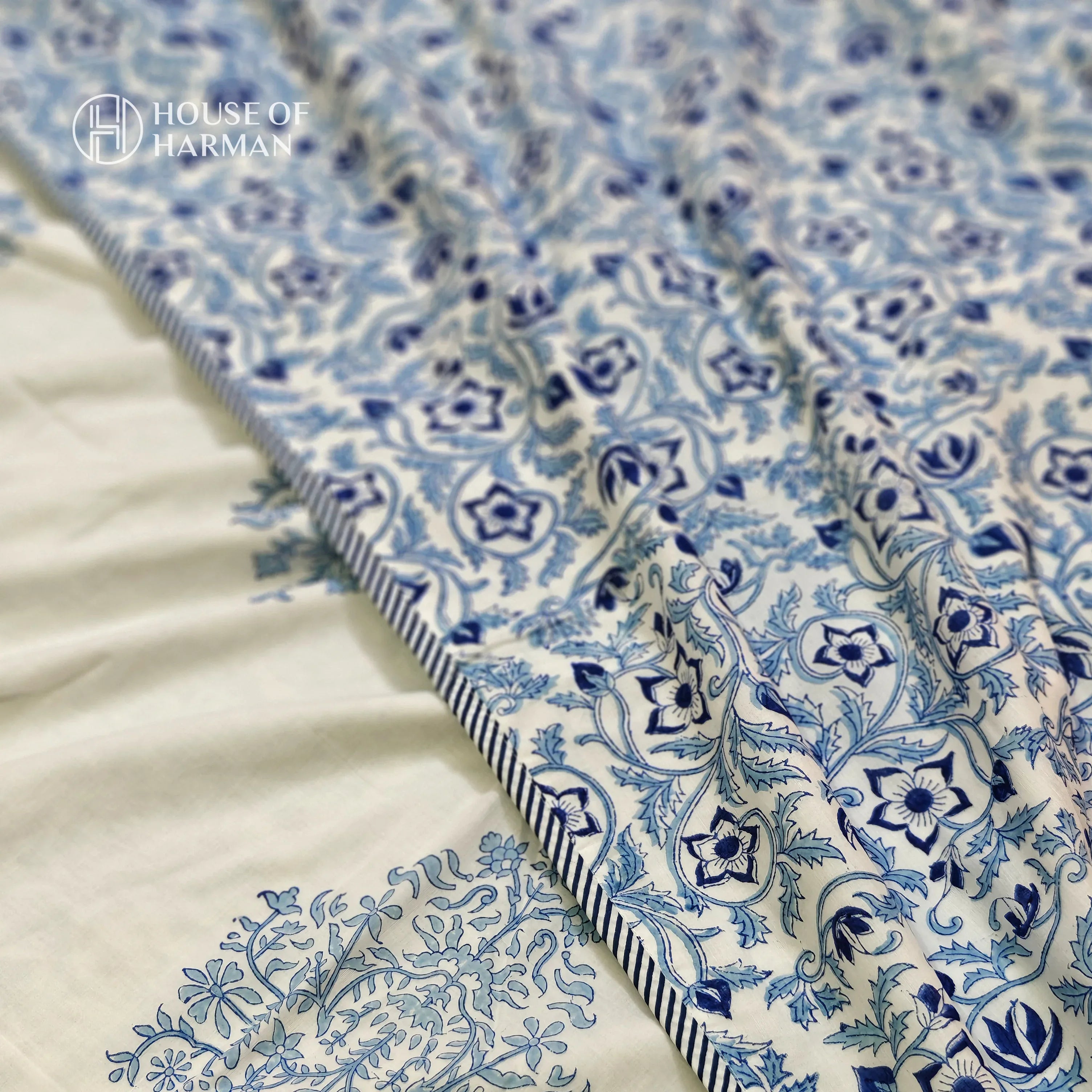 Bluebell Elegance Dohar - HOUSE OF HARMAN