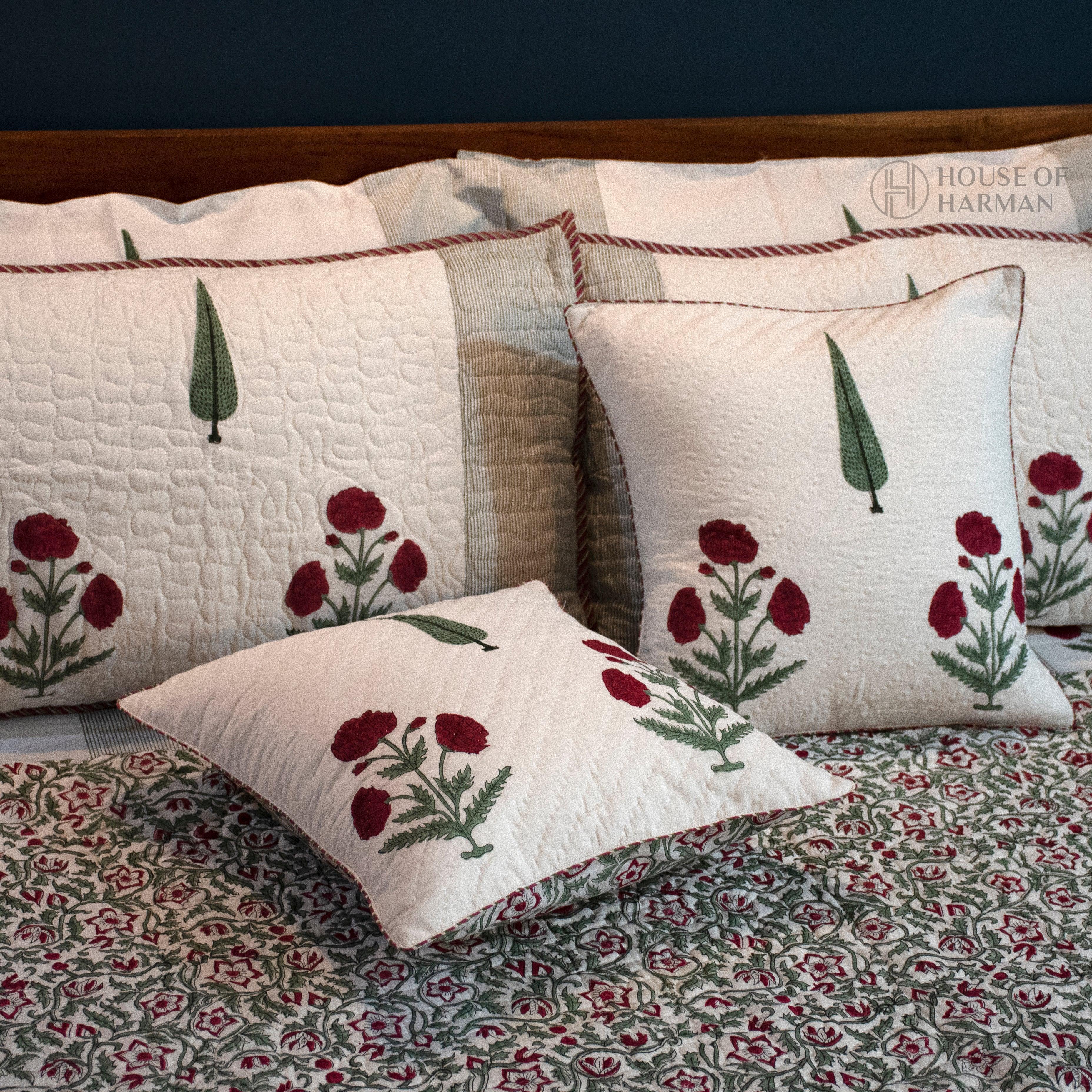Flora Vista Elegance Bedcover - HOUSE OF HARMAN