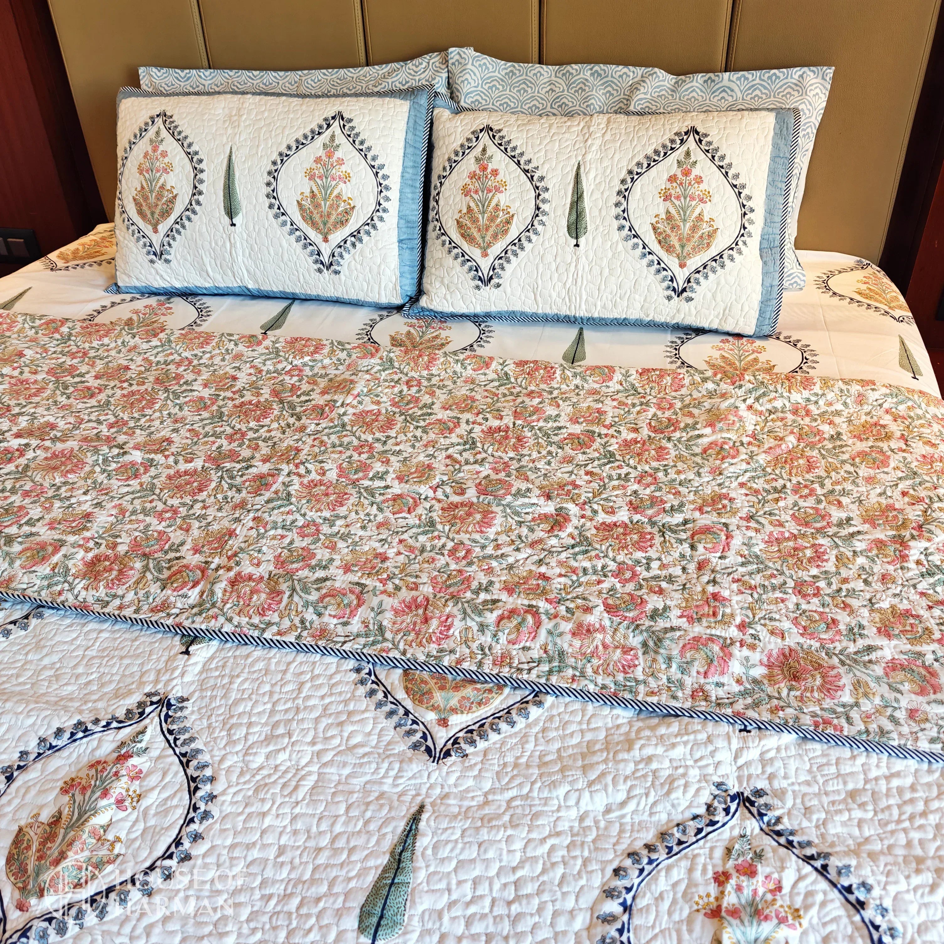 Sylvan Pine Symphony Bedcover - HOUSE OF HARMAN