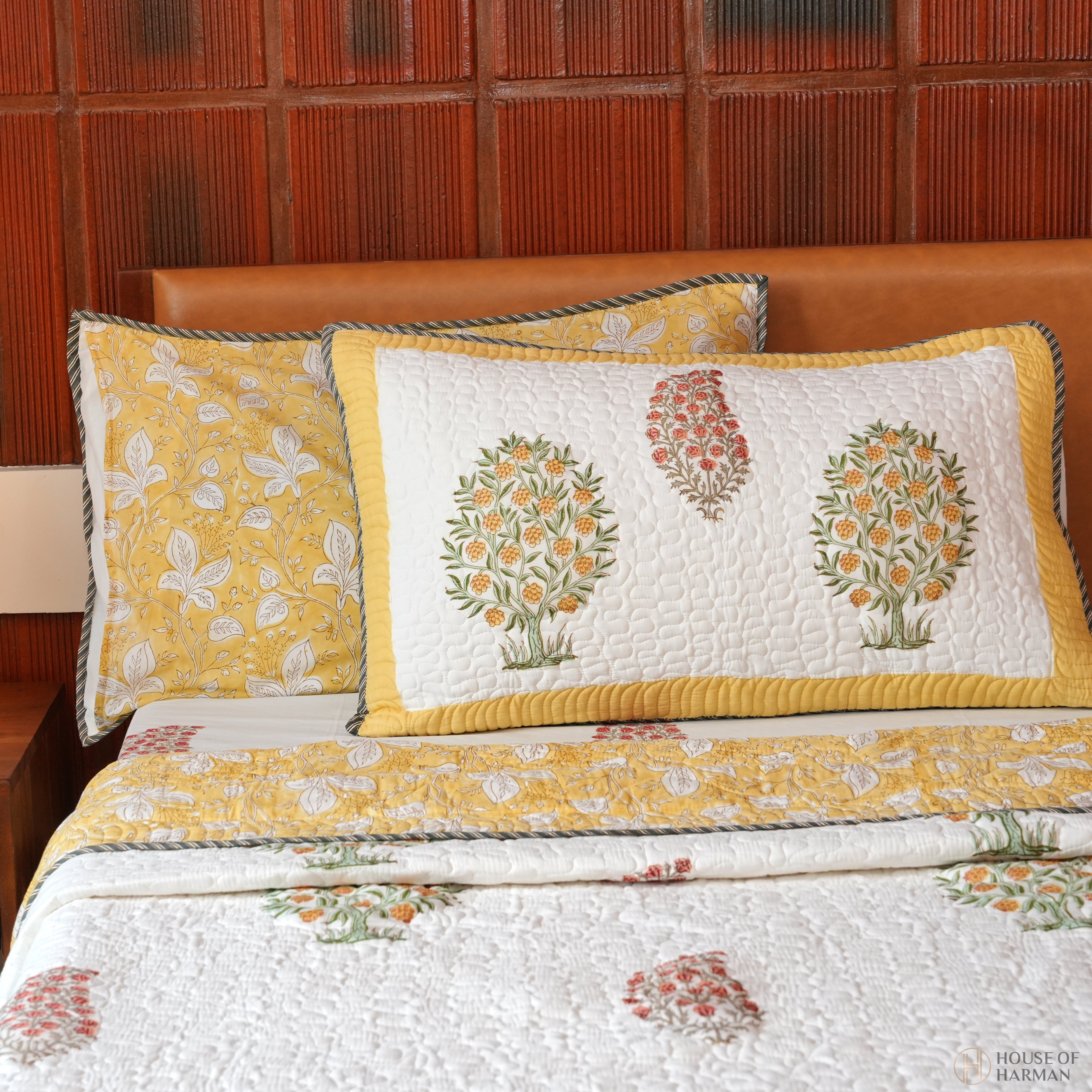 Spring Floral Canopy Bedcover