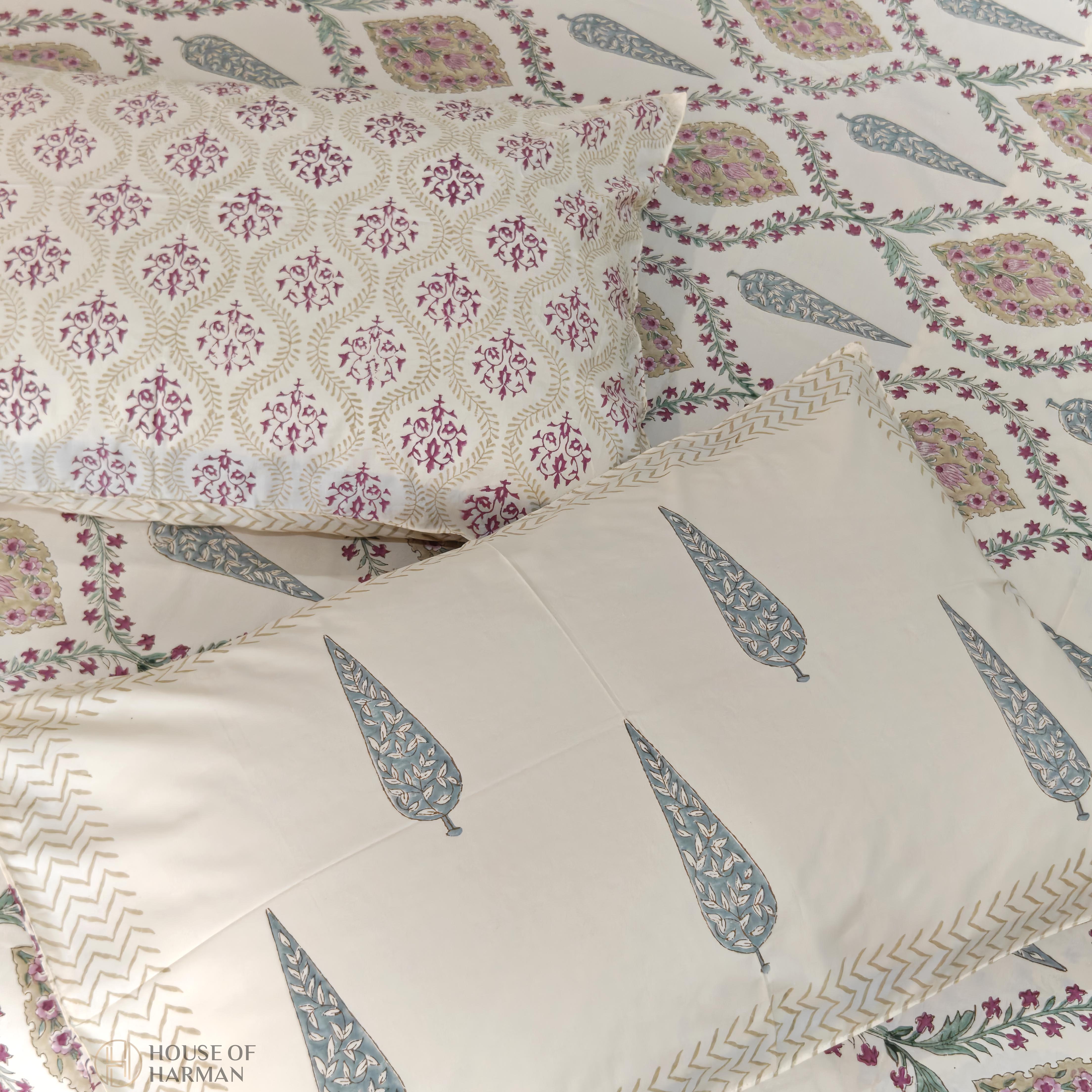 The Mughal Garden Bedsheet