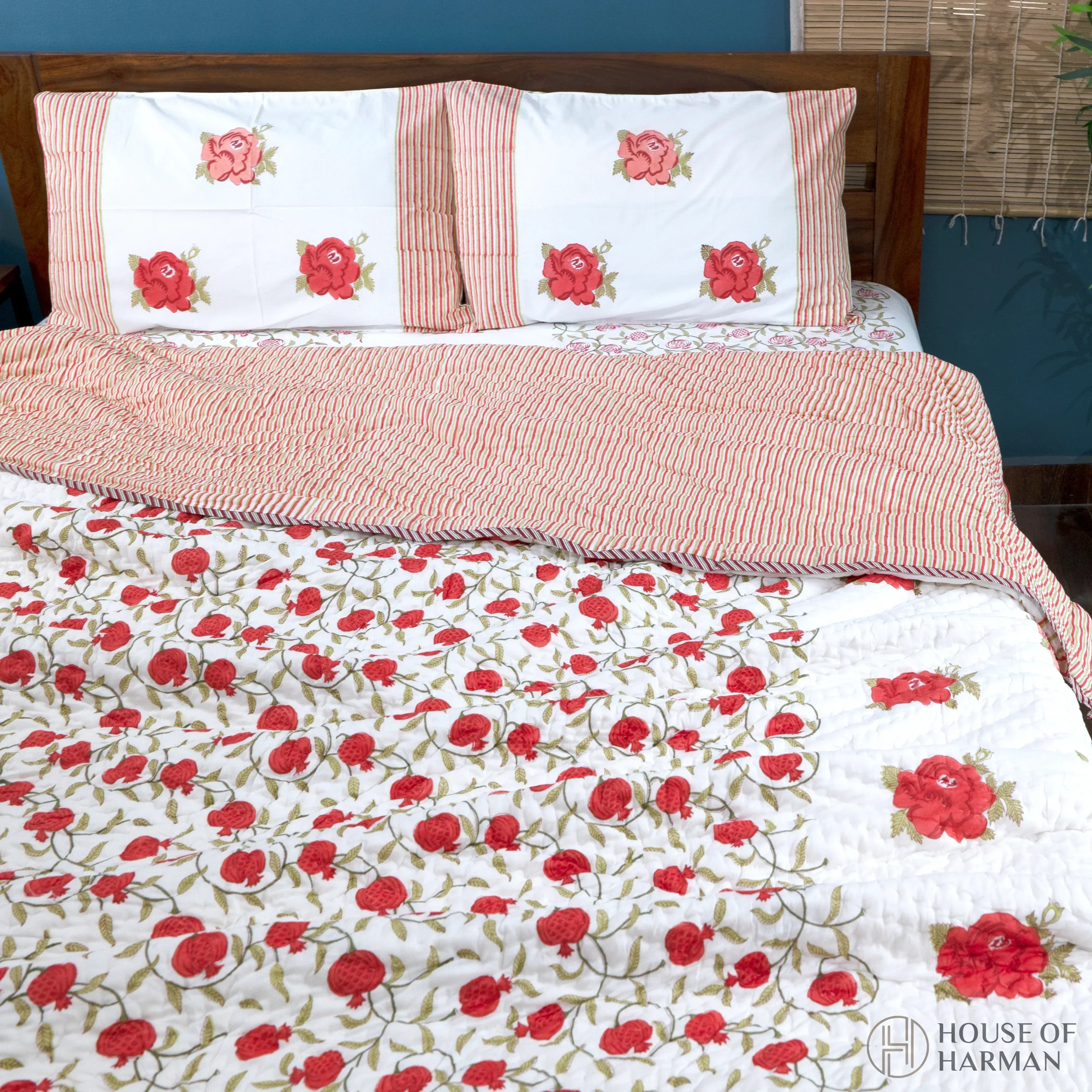 Persian Orchard Harvest Quilt - HOUSE OF HARMAN