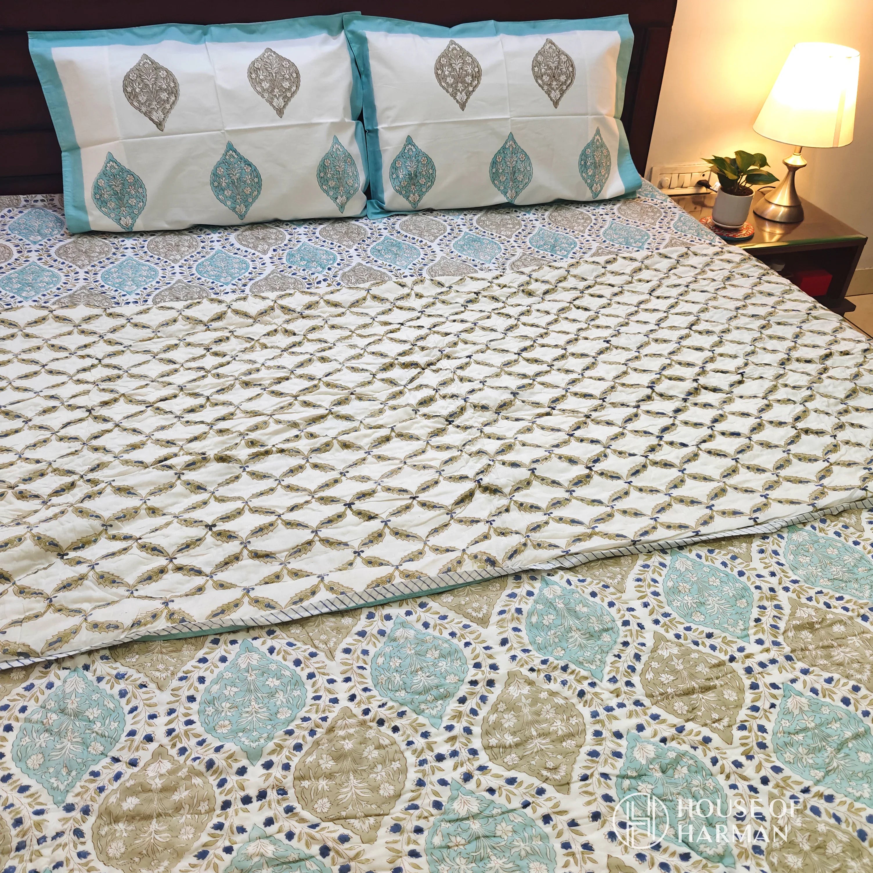 Mughal Jaal Quilt - HOUSE OF HARMAN