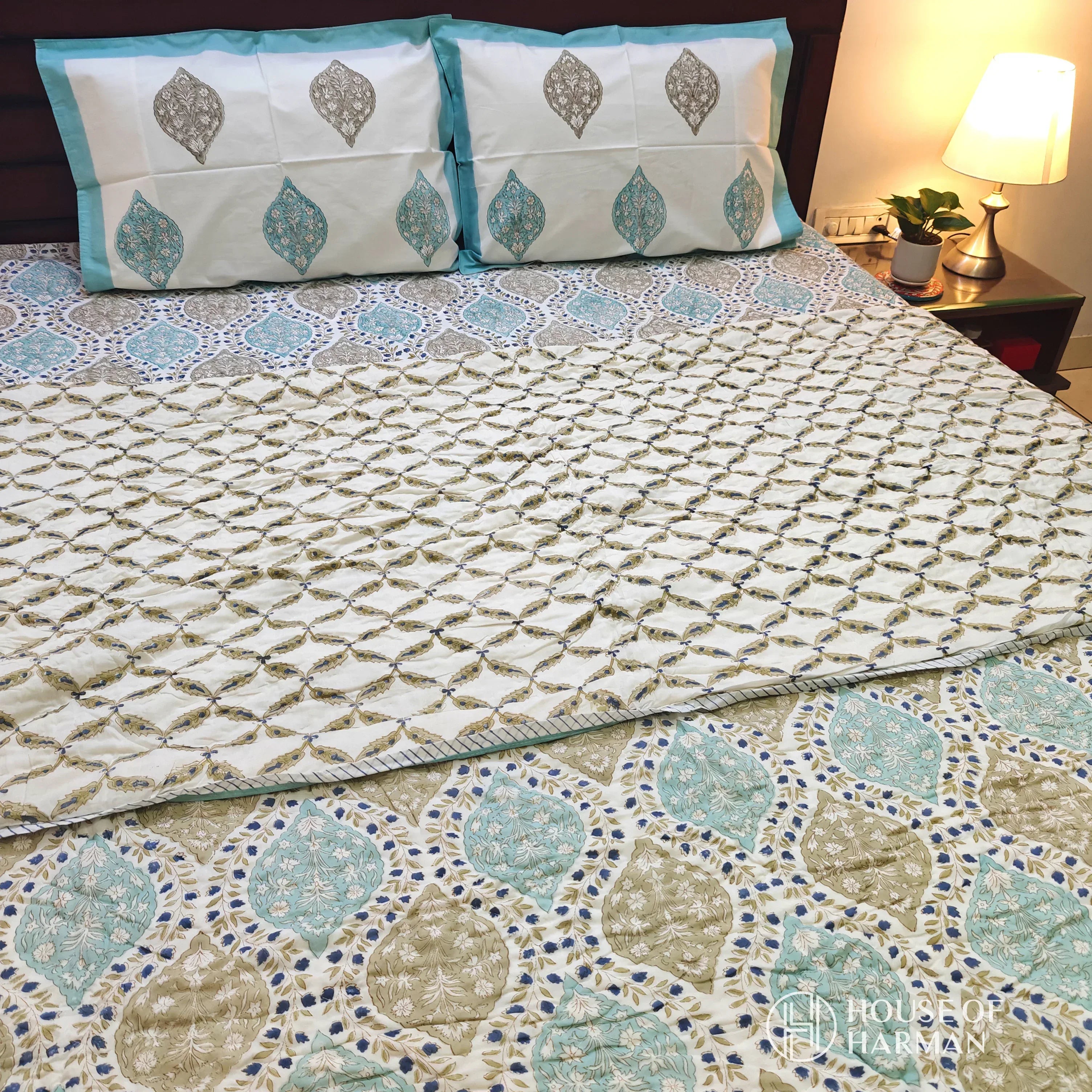 Mughal Jaal Quilt - HOUSE OF HARMAN