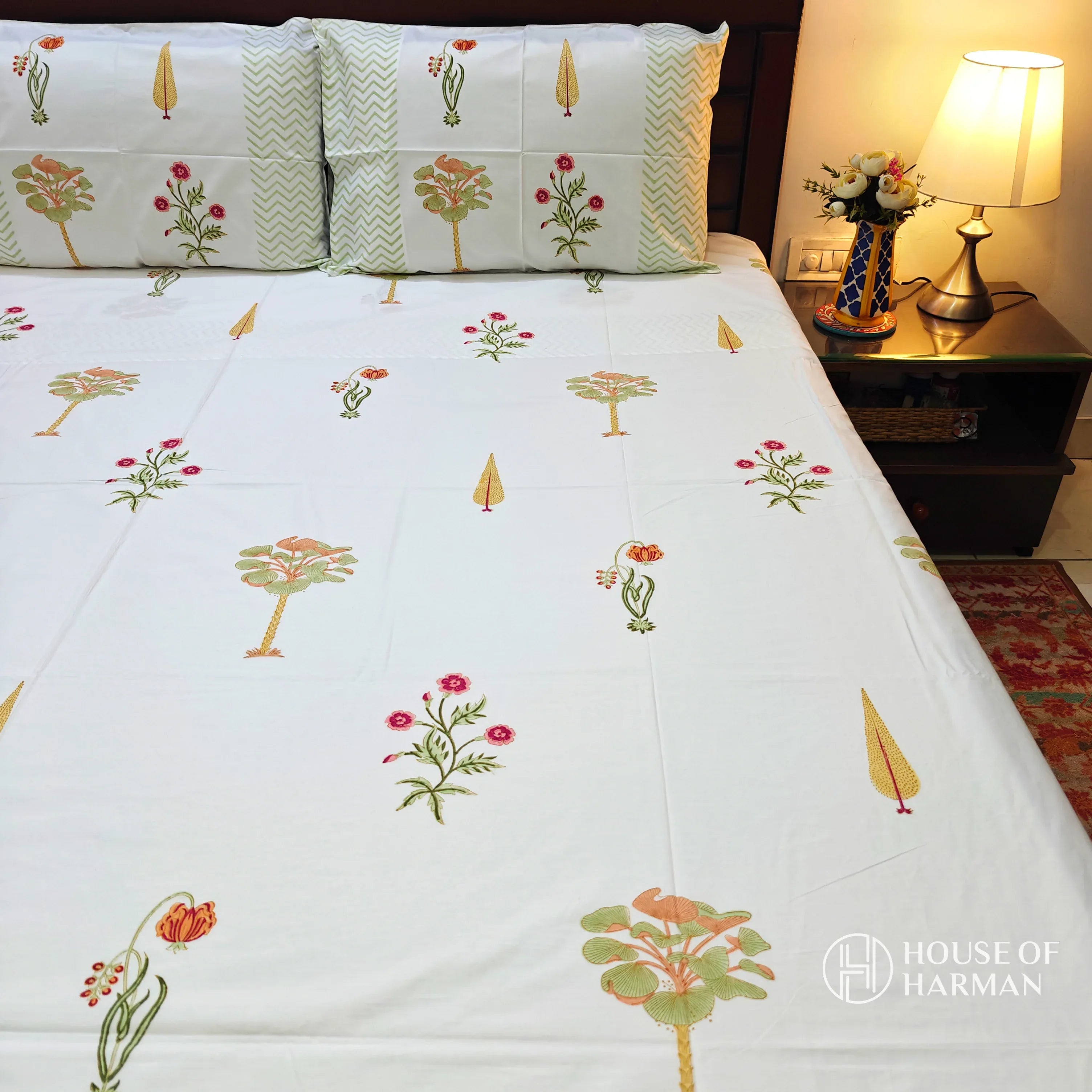 Orchard Dreamscape Bedsheet - HOUSE OF HARMAN