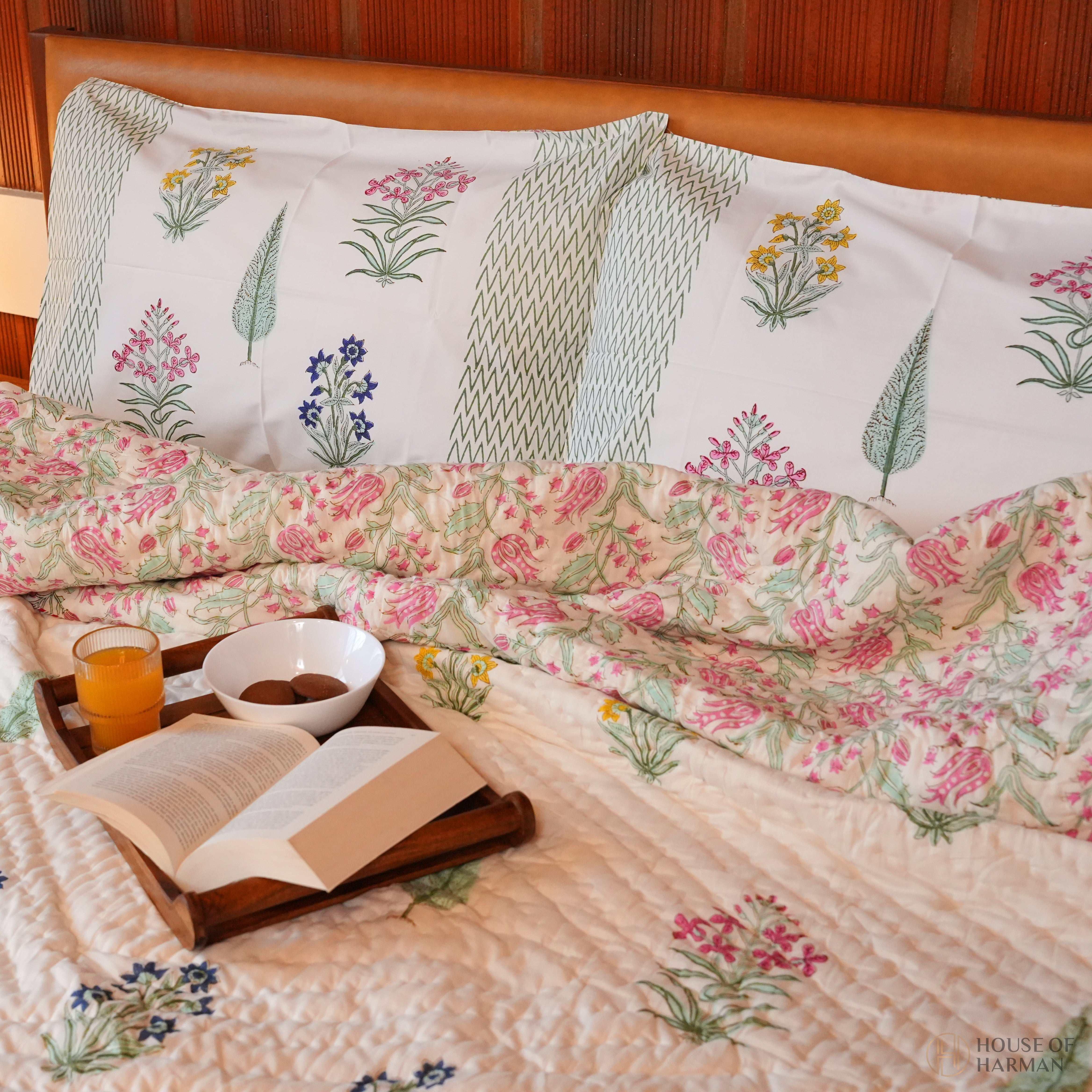 Springtime Botanica Quilt - HOUSE OF HARMAN