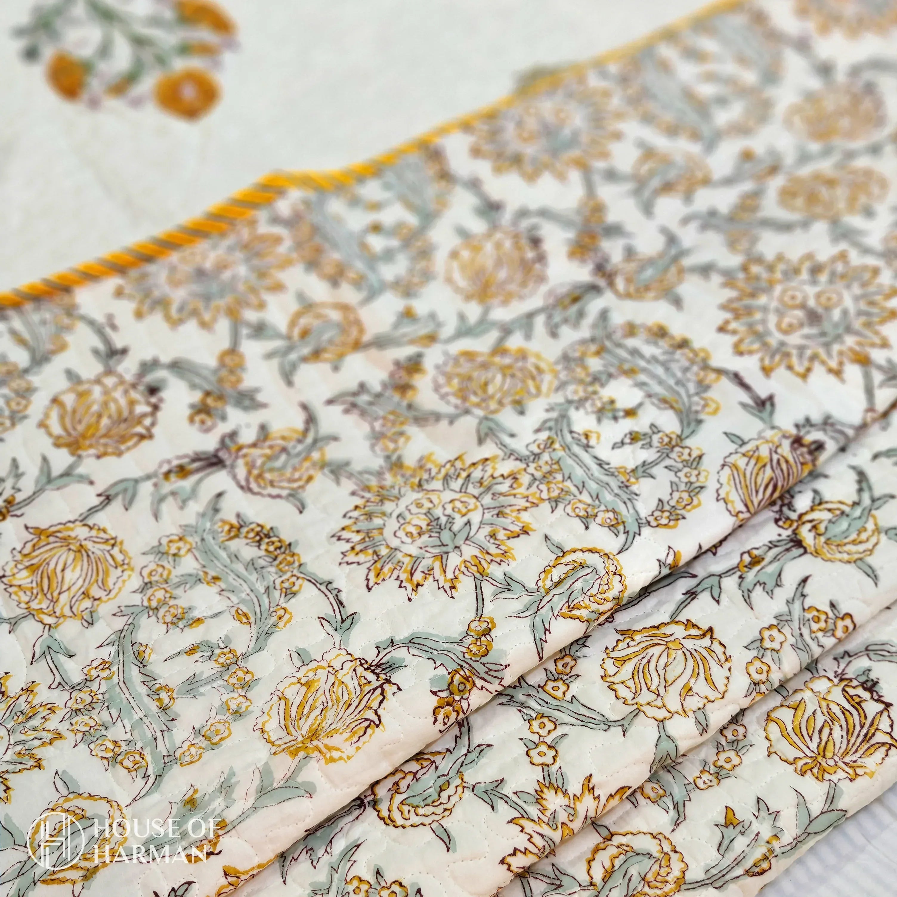 Sunshine Floral Serenade Bedcover - HOUSE OF HARMAN