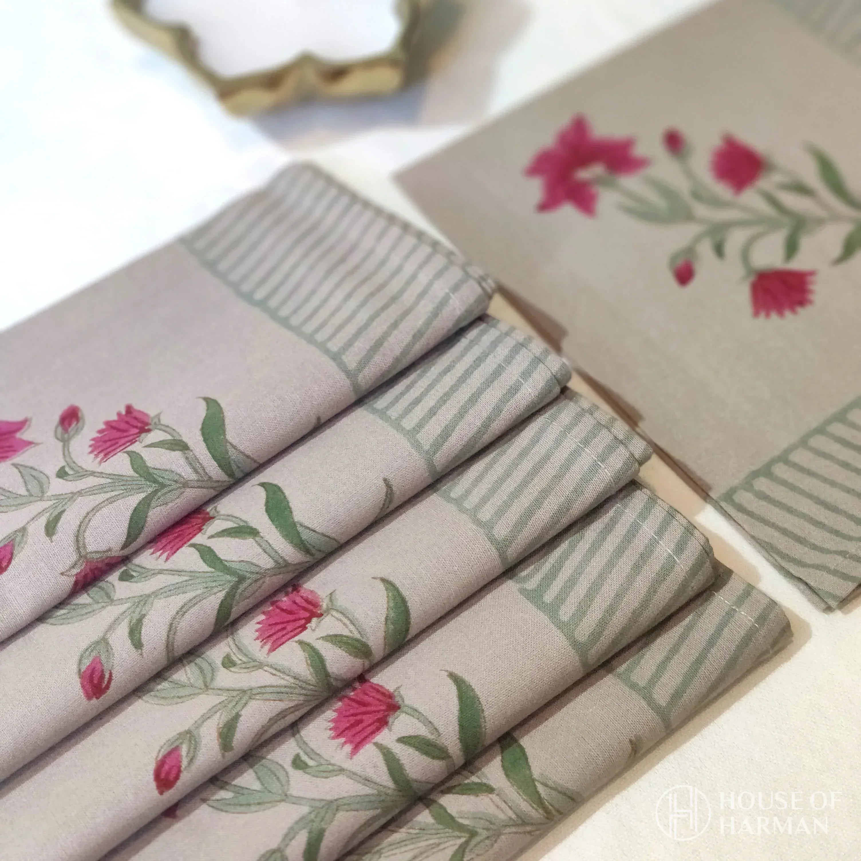 Clay Meadow Charm Placemats - HOUSE OF HARMAN