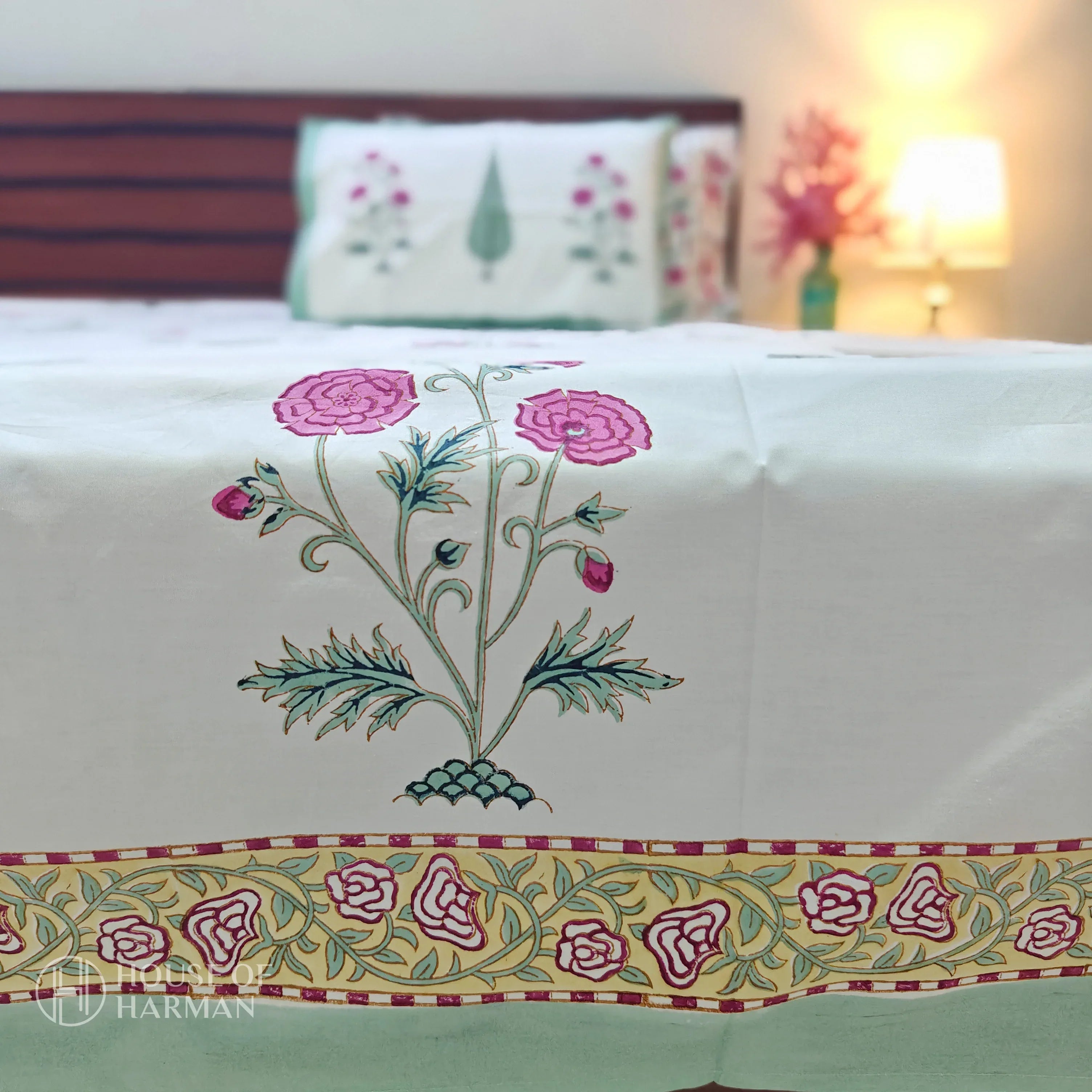 Cypress Meadow Bloom Bedsheet - HOUSE OF HARMAN