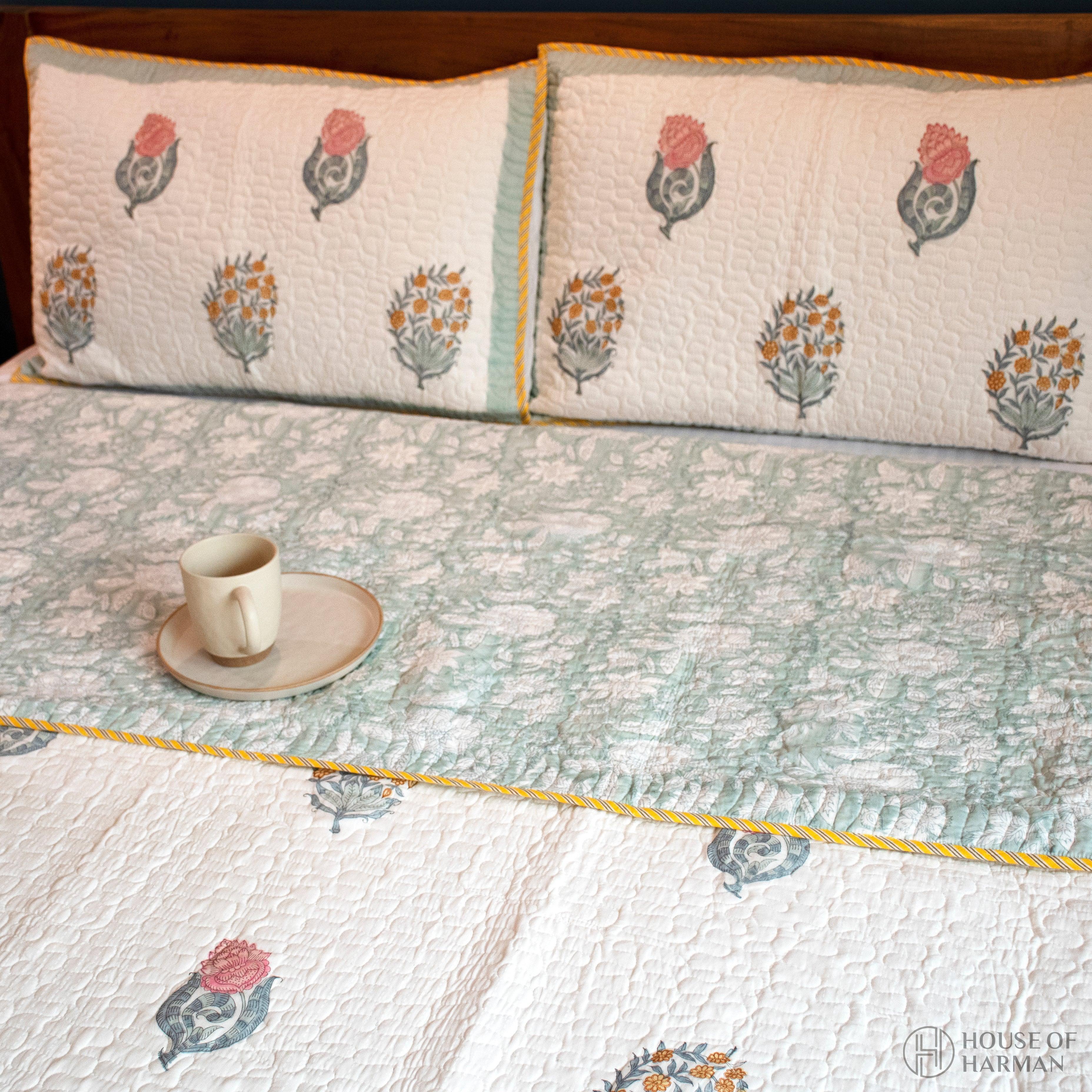 Garden Rhapsody Bedcover - HOUSE OF HARMAN