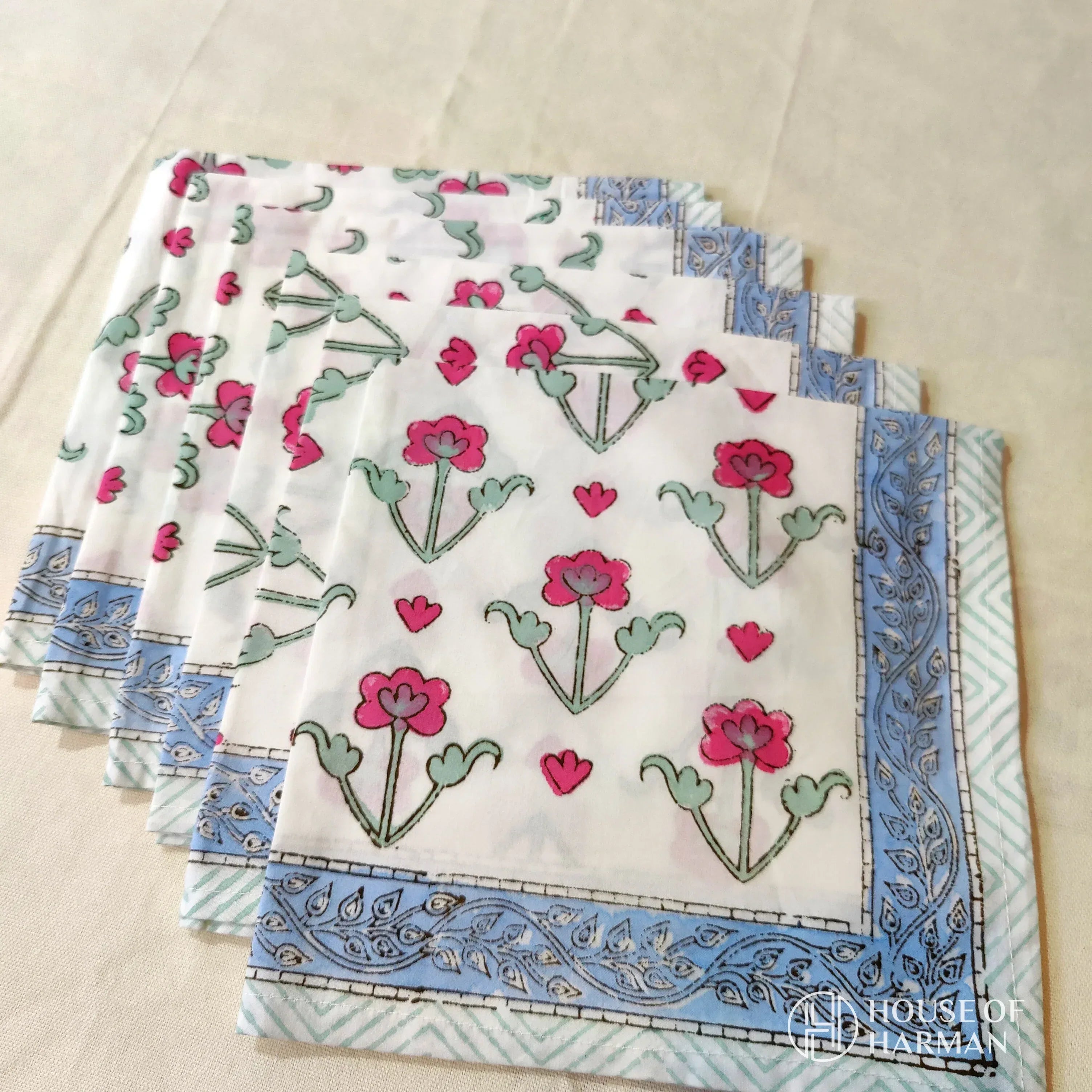 Pastel Symphony Garden Placemats - HOUSE OF HARMAN