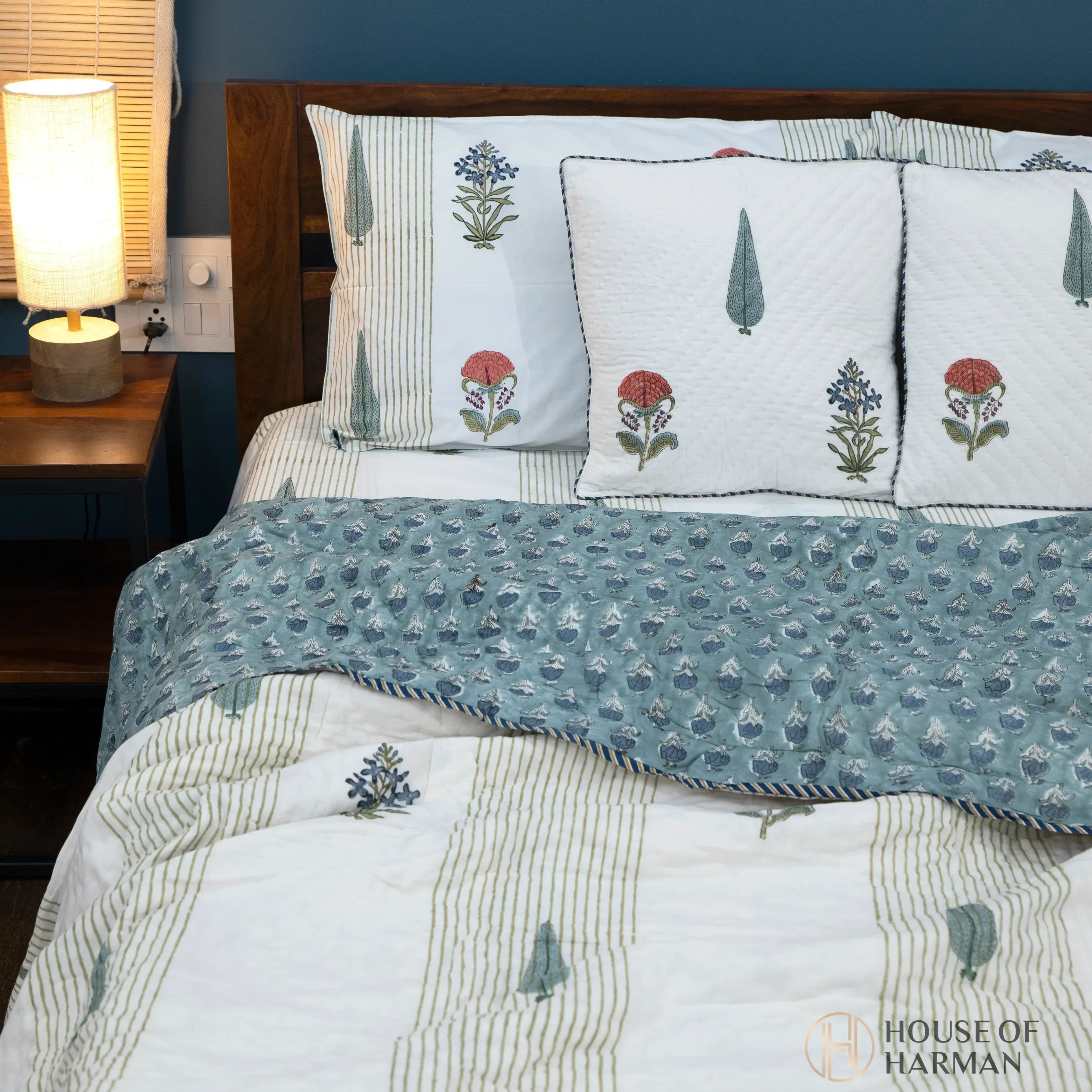 Meadow Breeze Elegance Quilt - HOUSE OF HARMAN