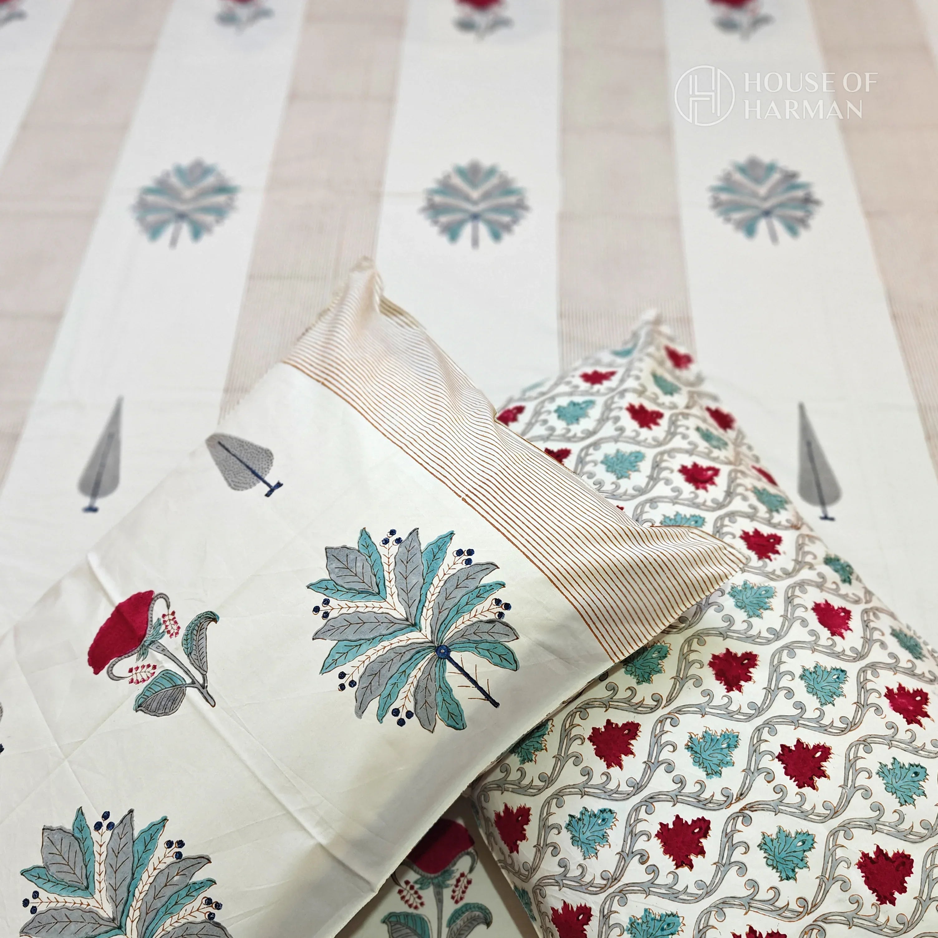 Flora Vista Bliss Bedsheet - HOUSE OF HARMAN