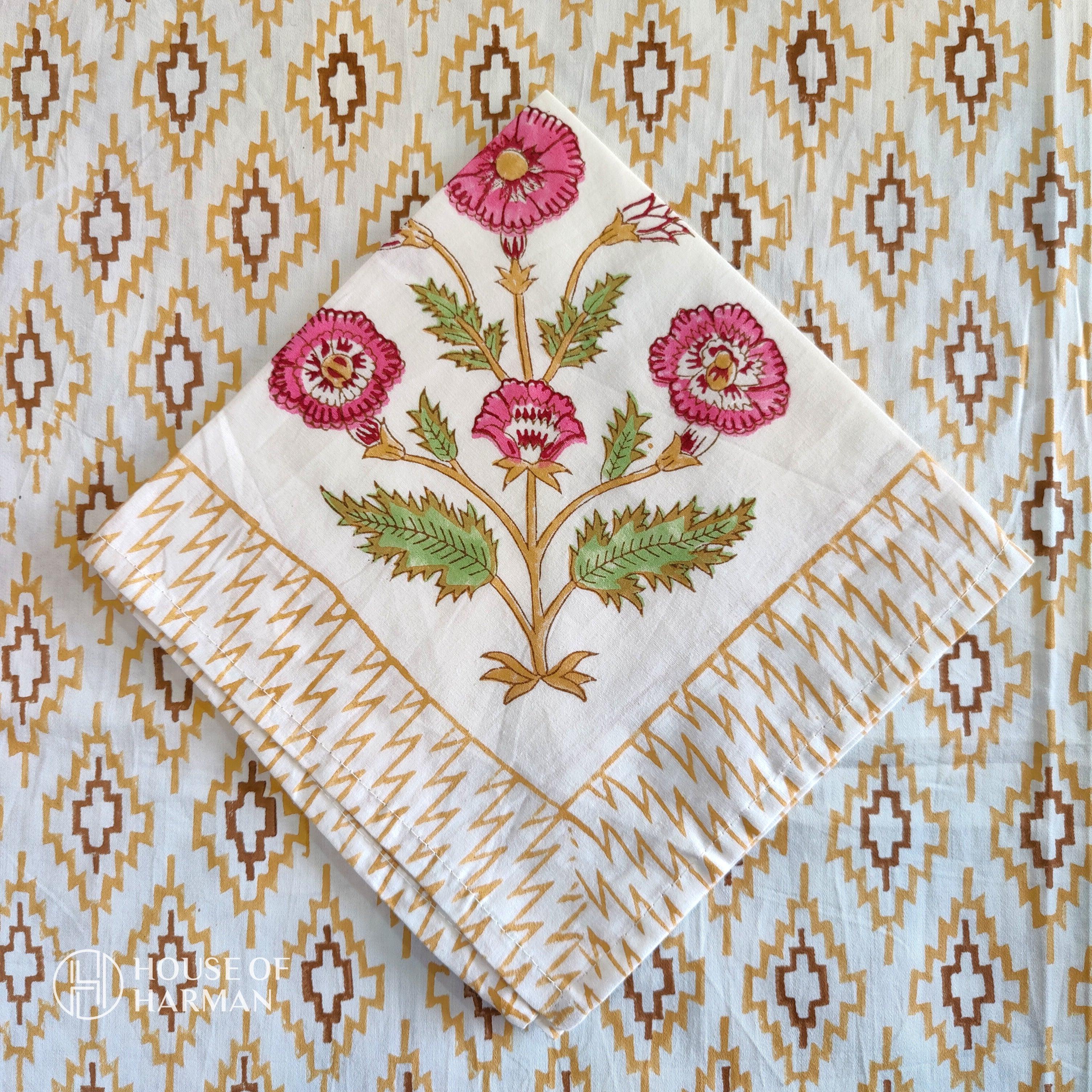 Eternal Garden Table Cover (With Cotton Napkins) - HOUSE OF HARMAN