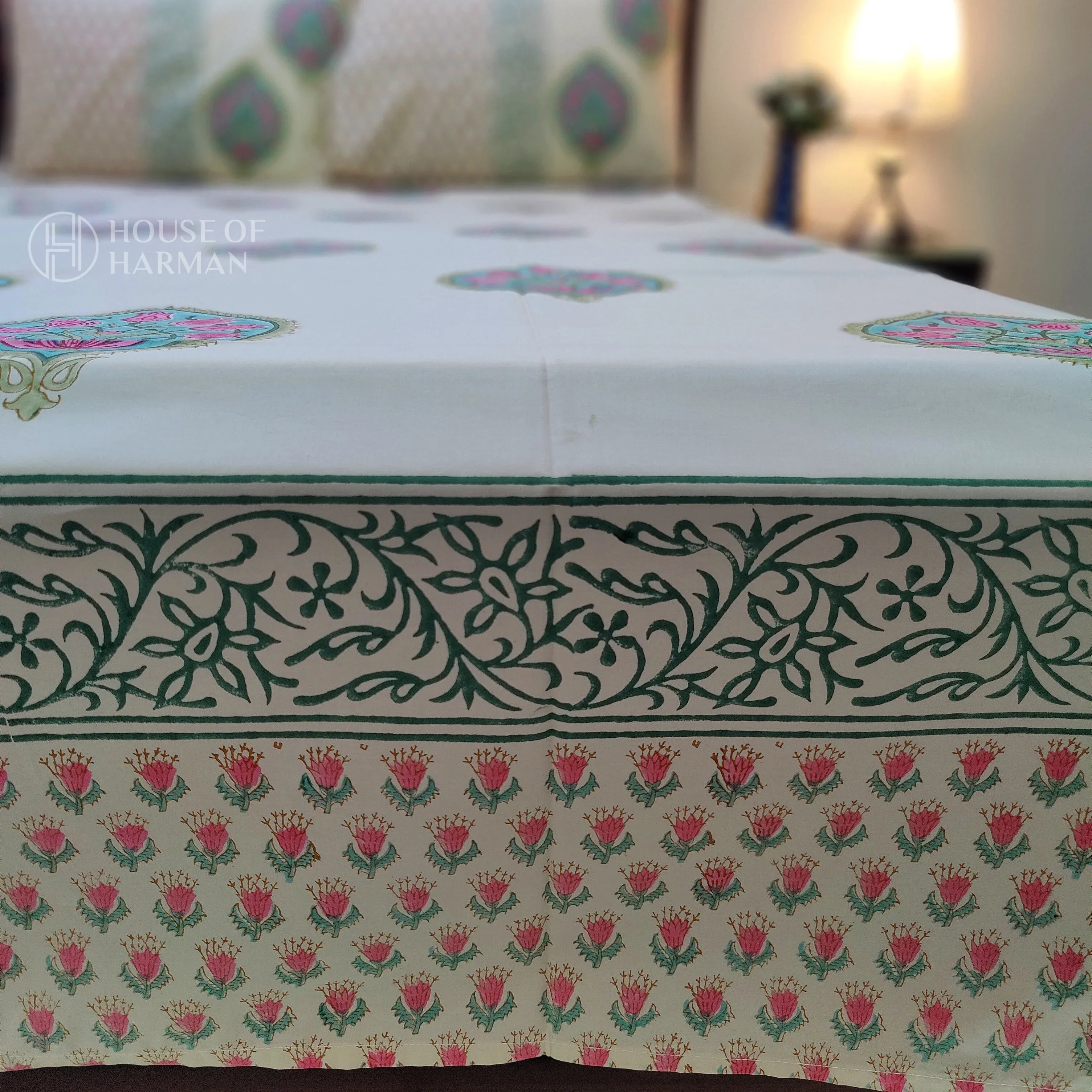 Aalam-E-Bahaar Bedsheet - HOUSE OF HARMAN