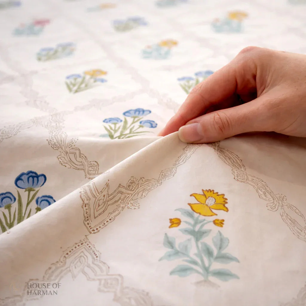 Morning Garden Bloom Bedsheet