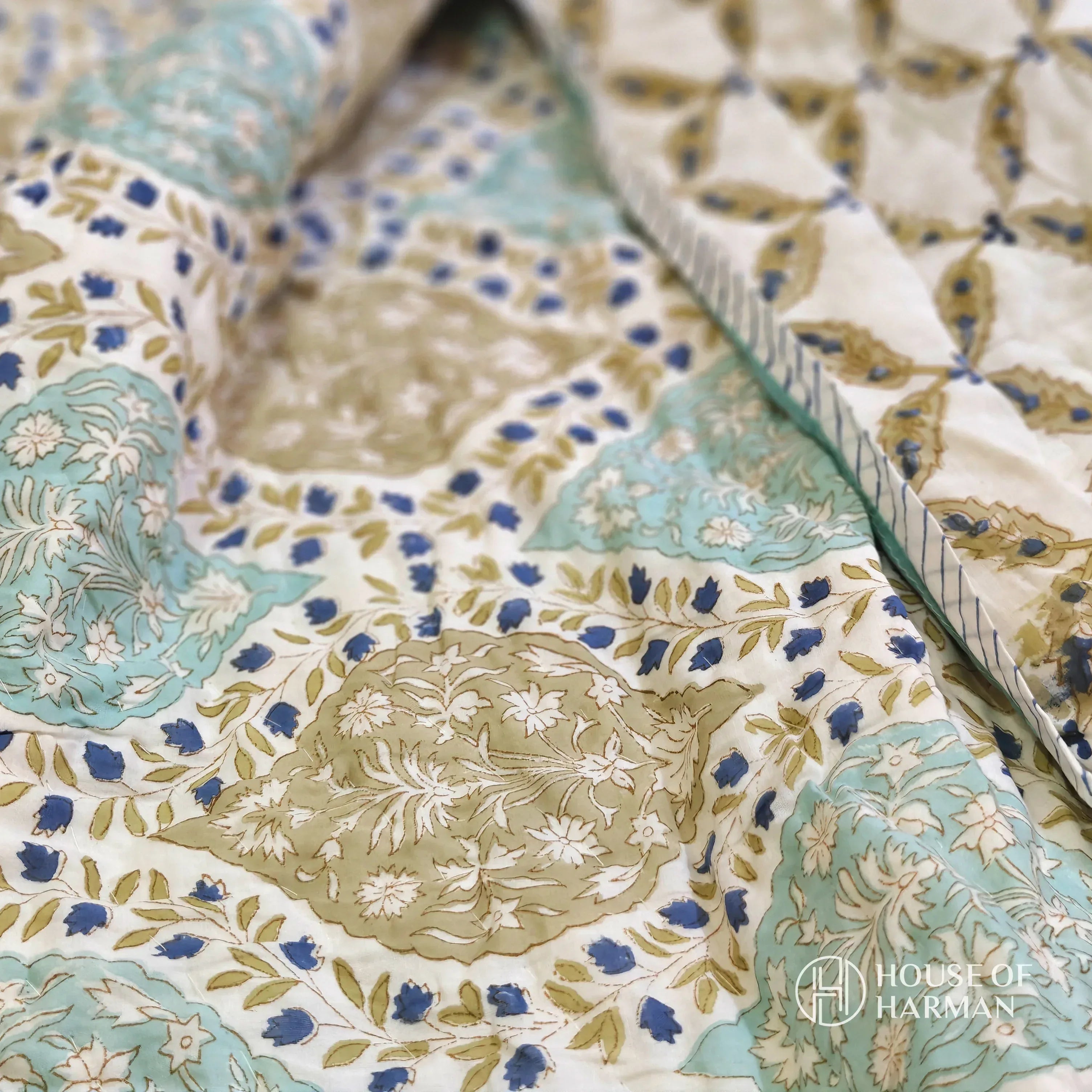 Mughal Jaal Quilt - HOUSE OF HARMAN