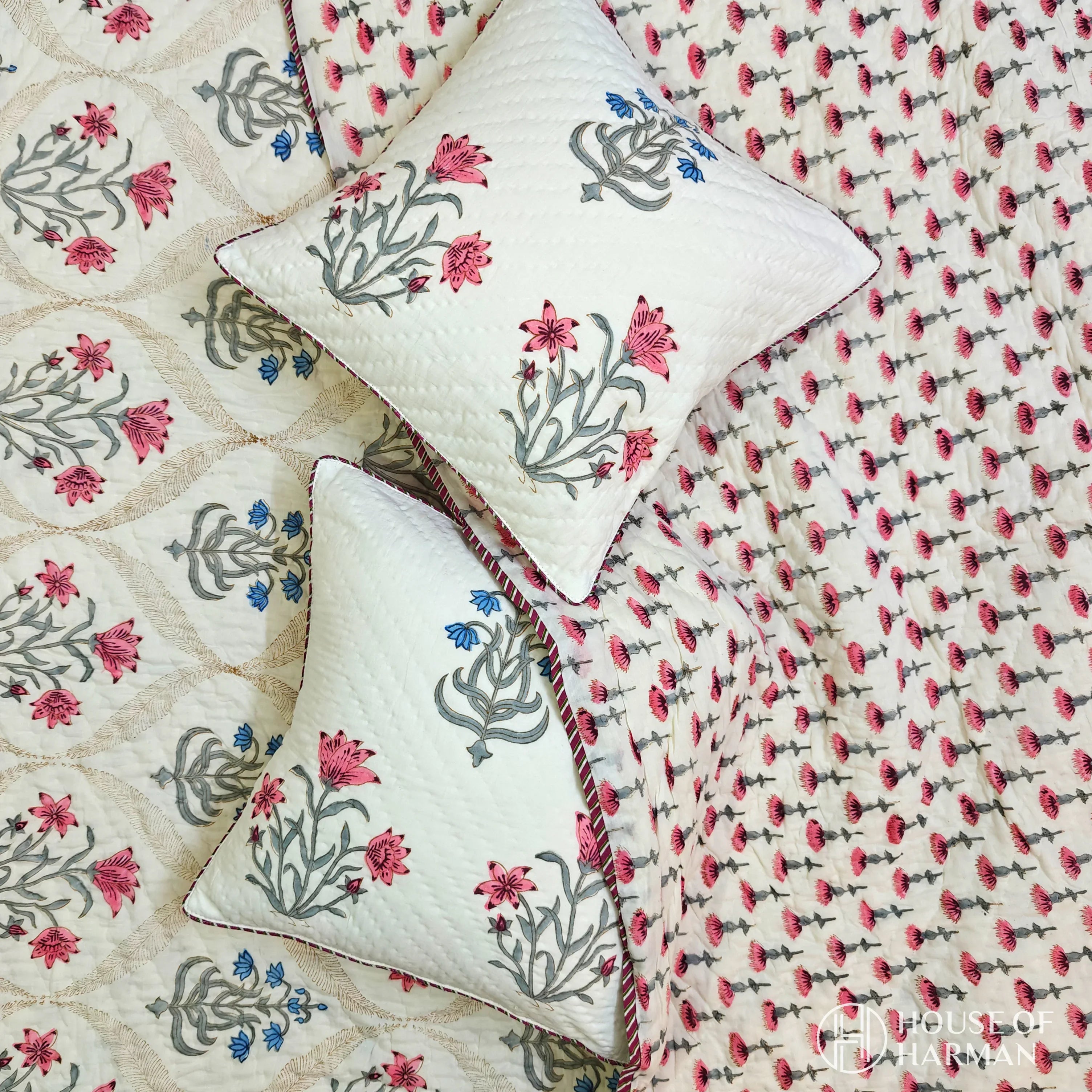 Garden of Flowers Quilt - HOUSE OF HARMAN