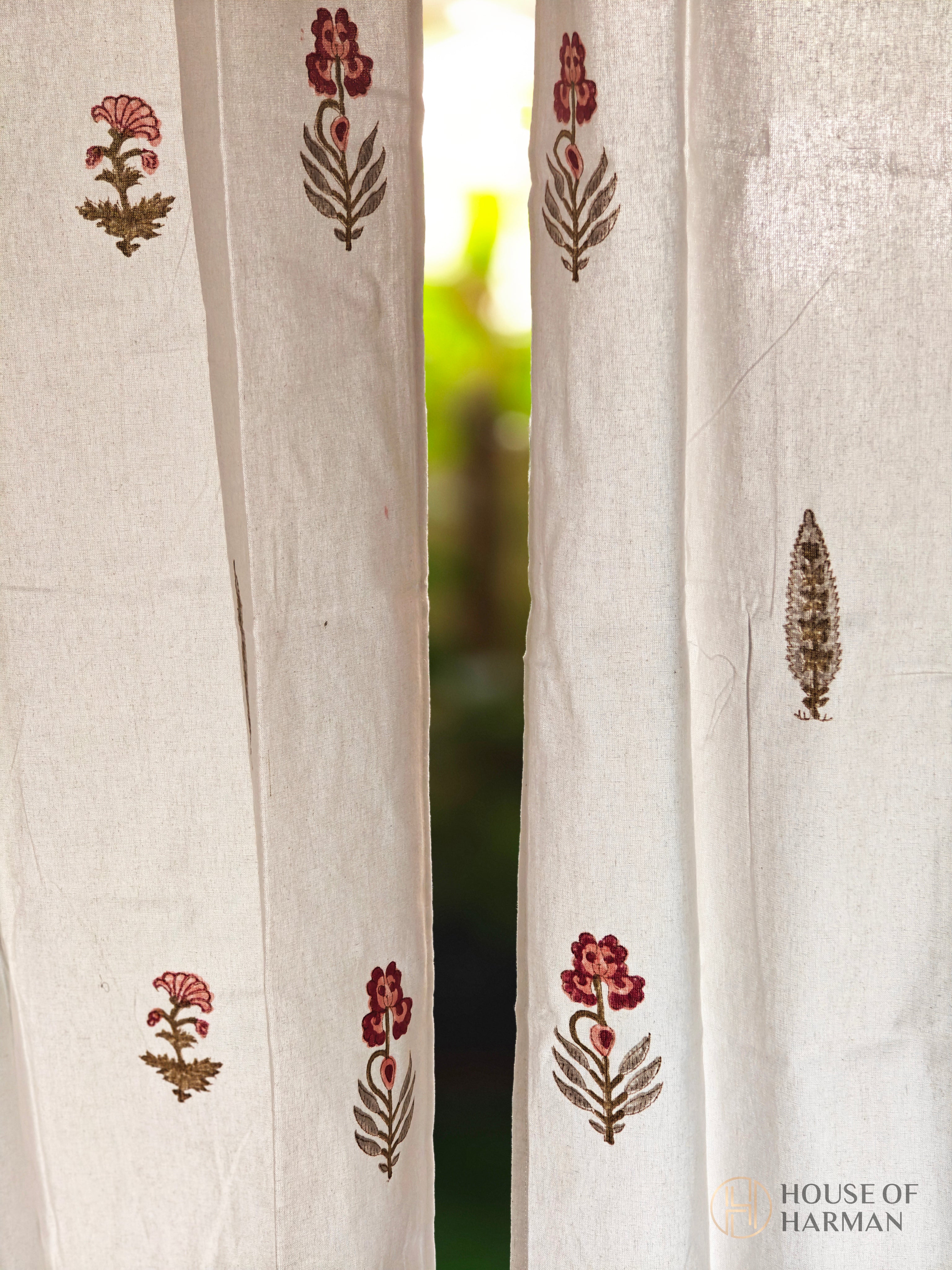 Block Print Curtain