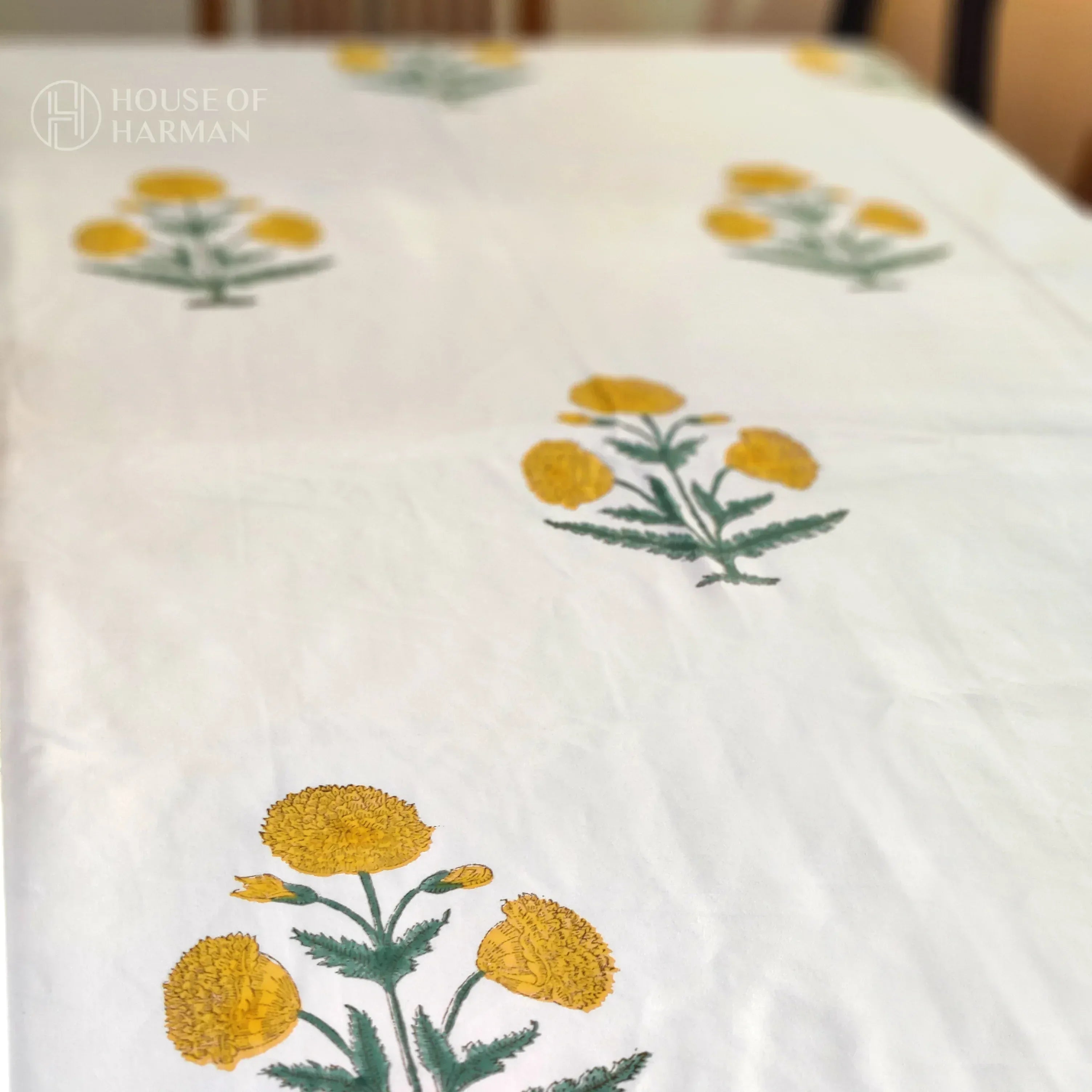 Yellow Wildpoppy Fields Table Cover - HOUSE OF HARMAN