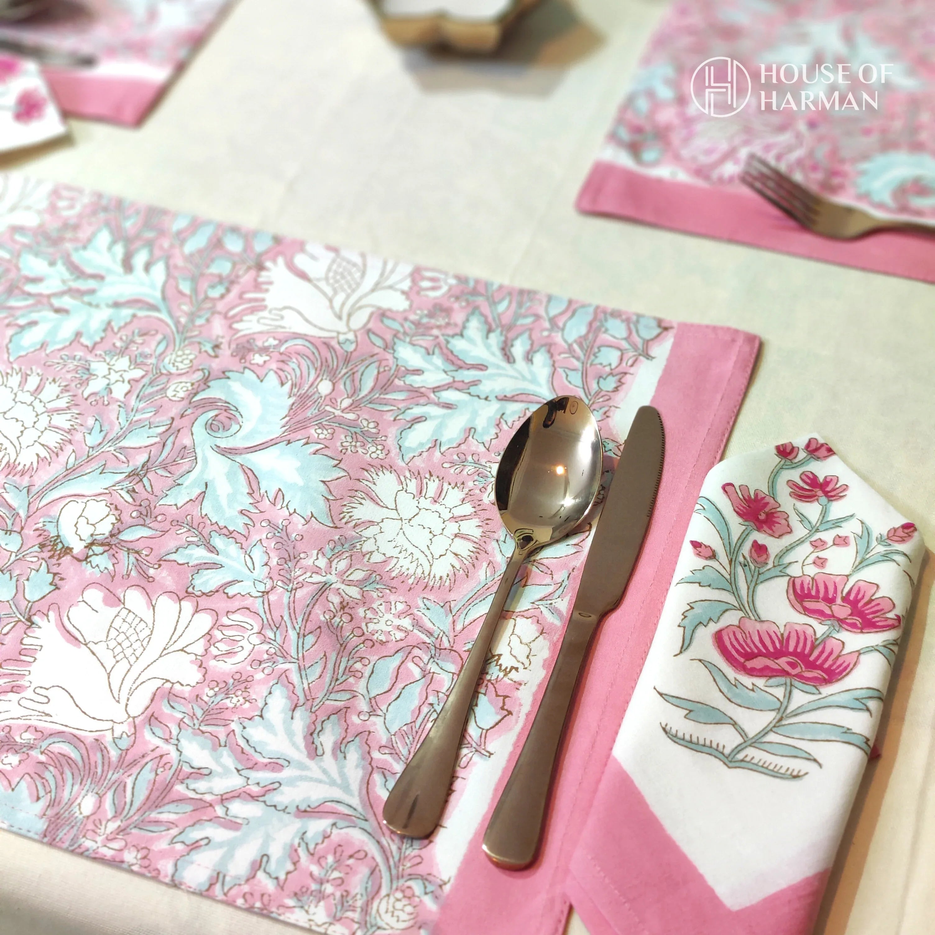 Floral Grove Placemats - HOUSE OF HARMAN