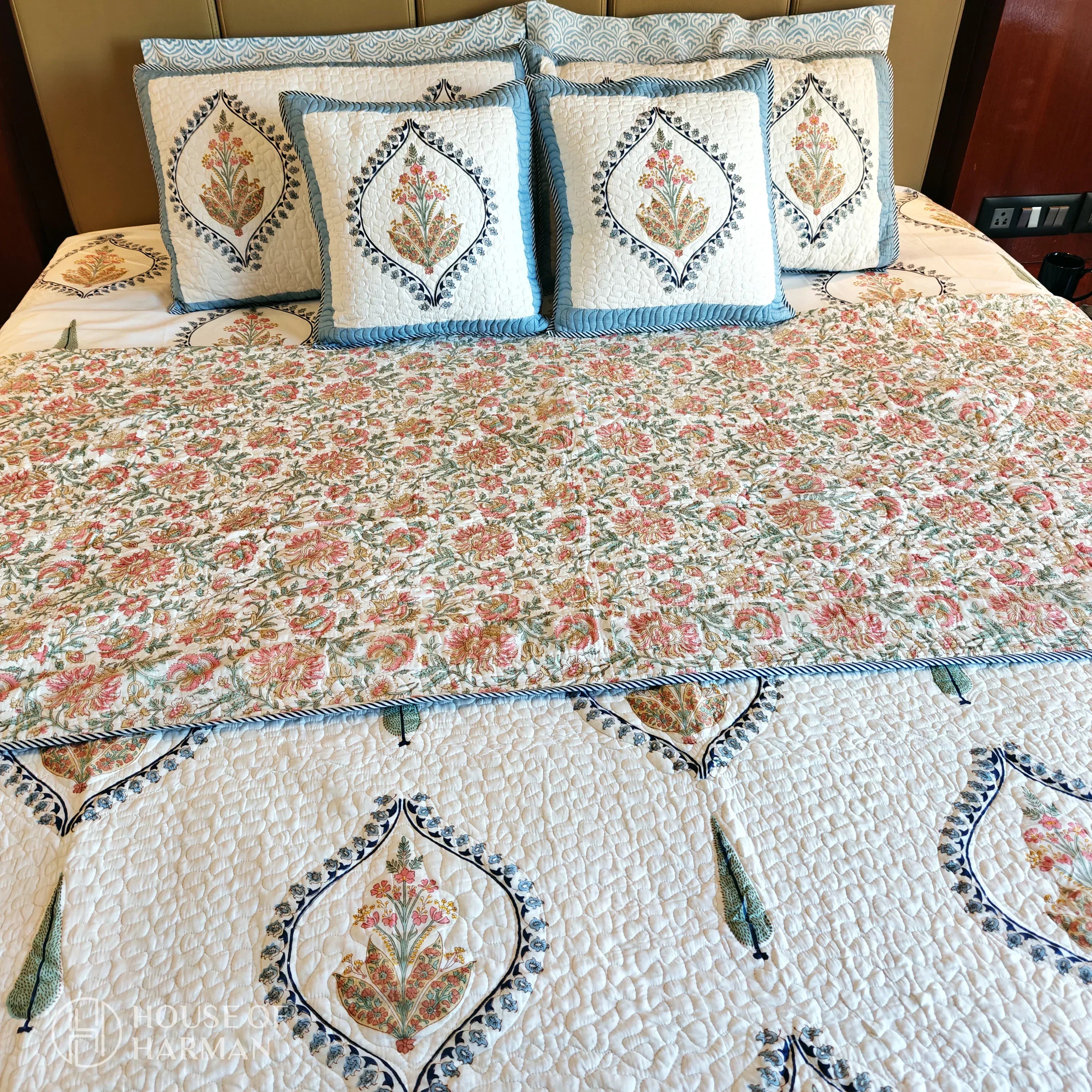 Sylvan Pine Symphony Bedcover - HOUSE OF HARMAN