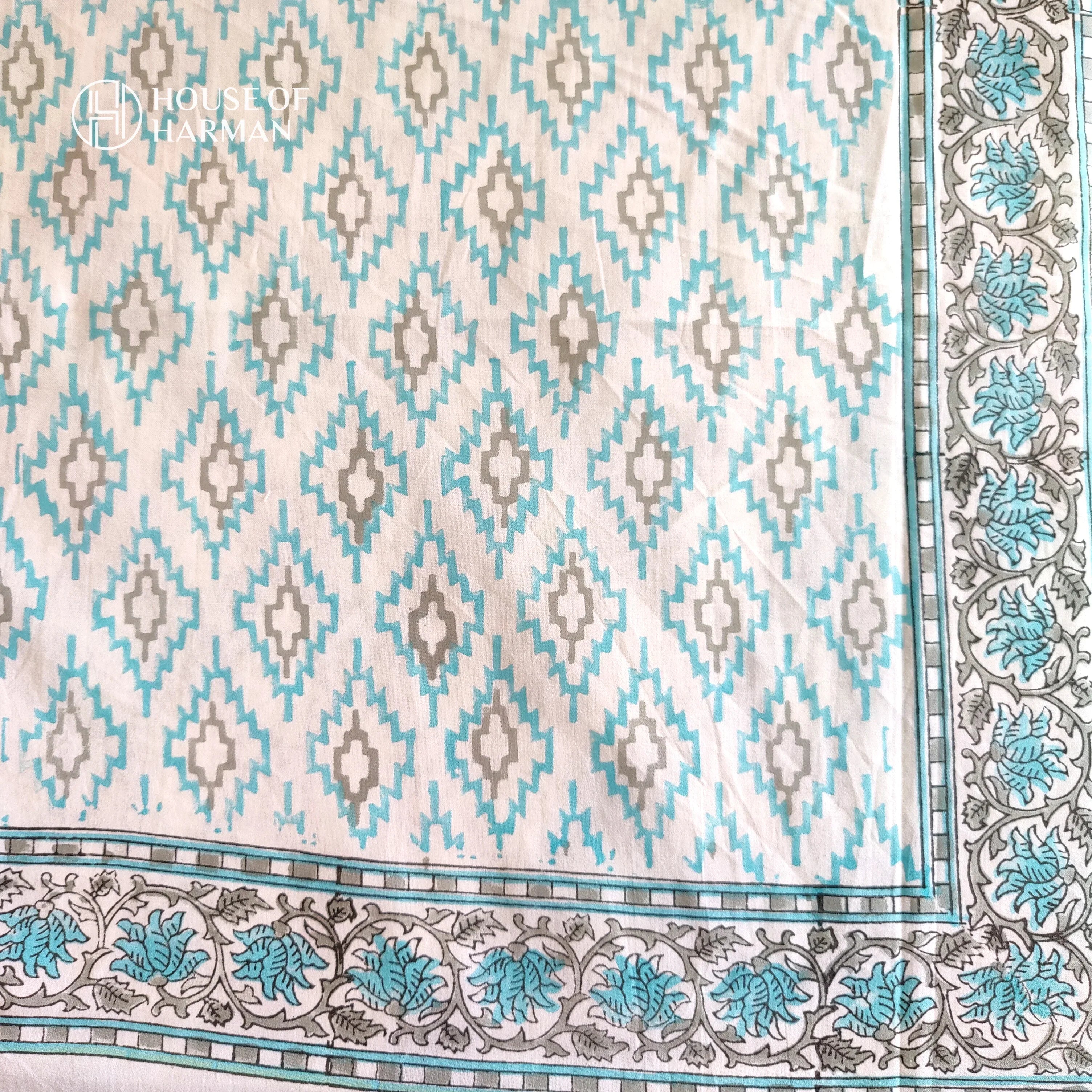 Blossom Harmony Table Cover (With Cotton Napkins) - HOUSE OF HARMAN