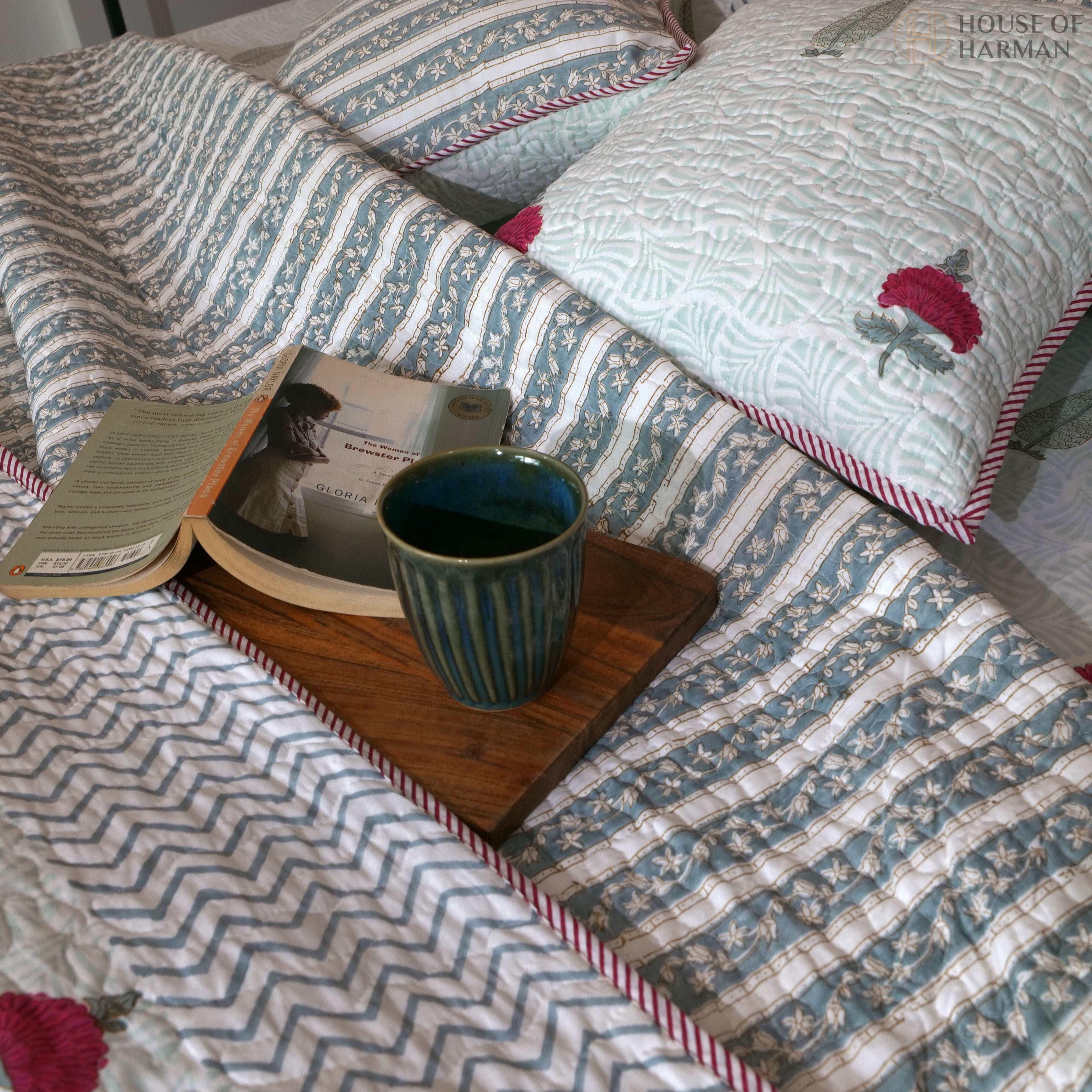 Floral Mirage Bedcover - HOUSE OF HARMAN