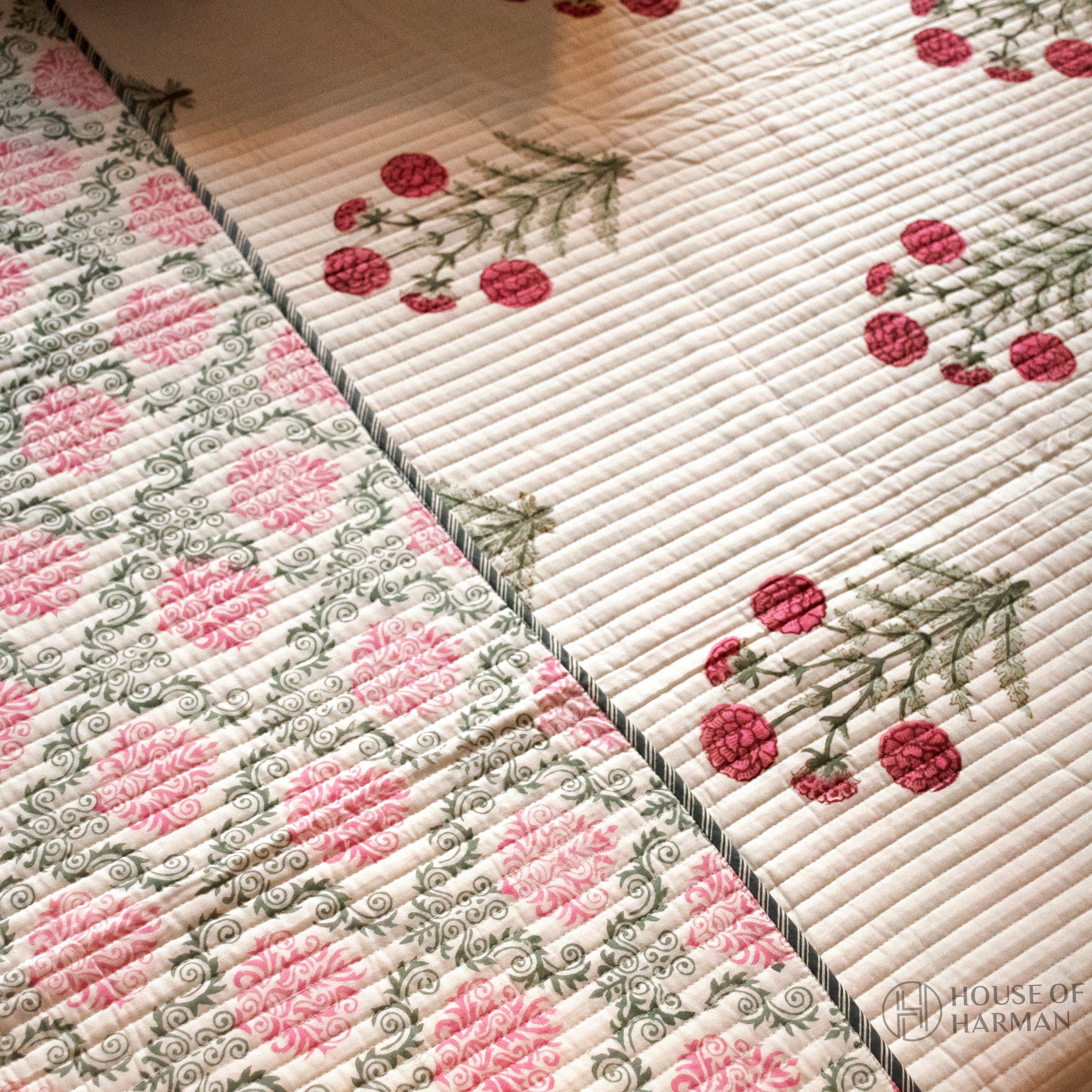 Morning Meadow Charm Bedcover