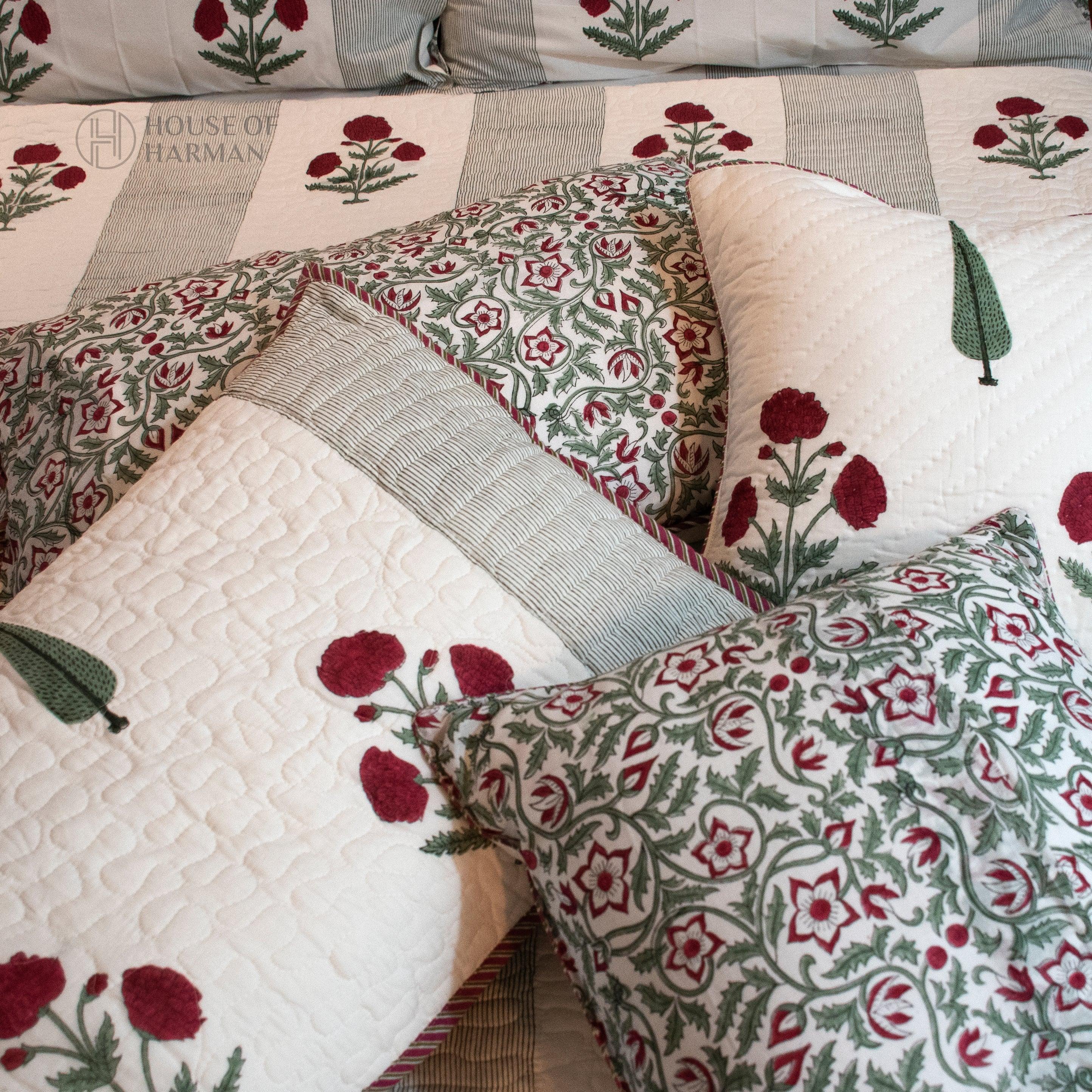 Flora Vista Elegance Bedcover - HOUSE OF HARMAN