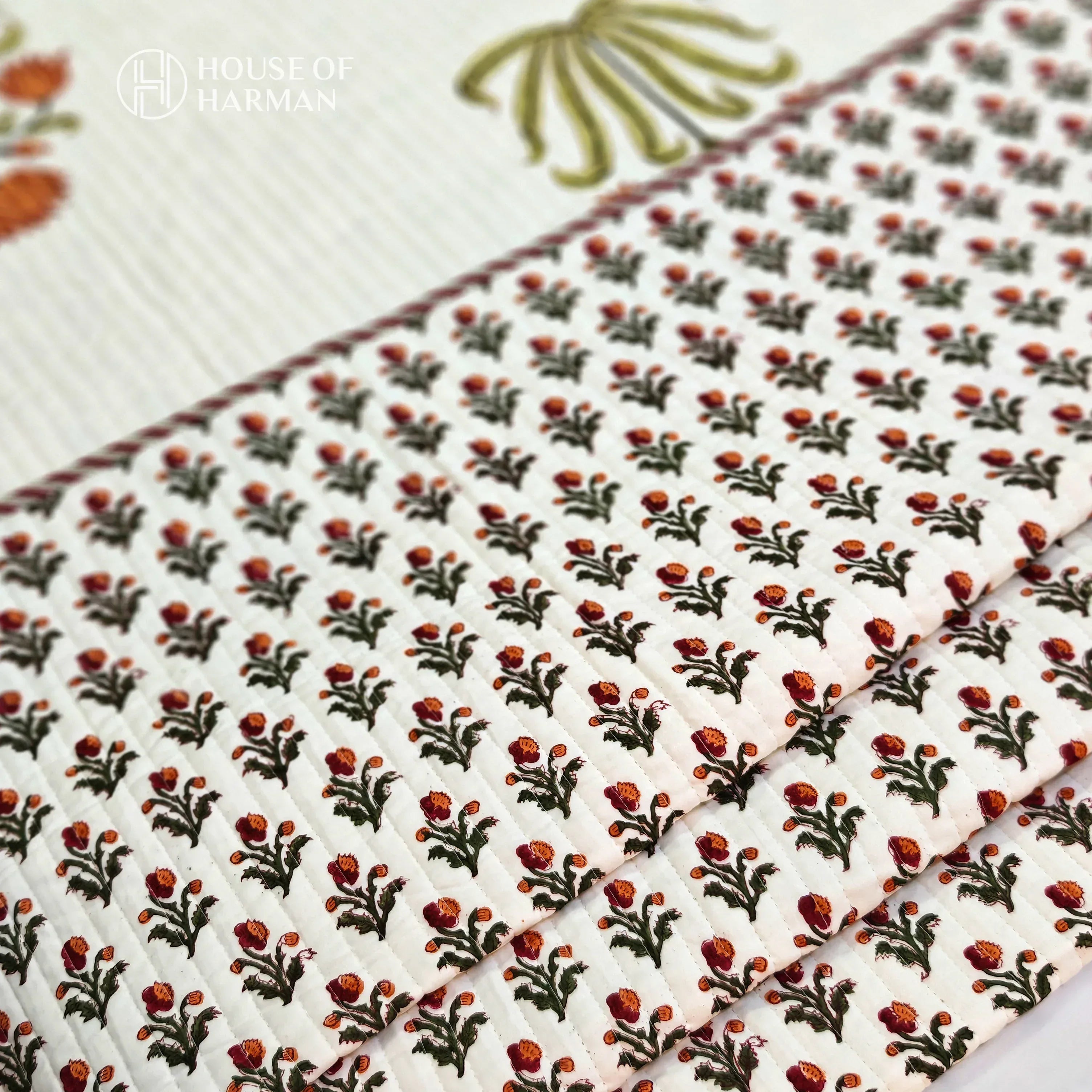 Regal Lotus Haven Bedcover - HOUSE OF HARMAN