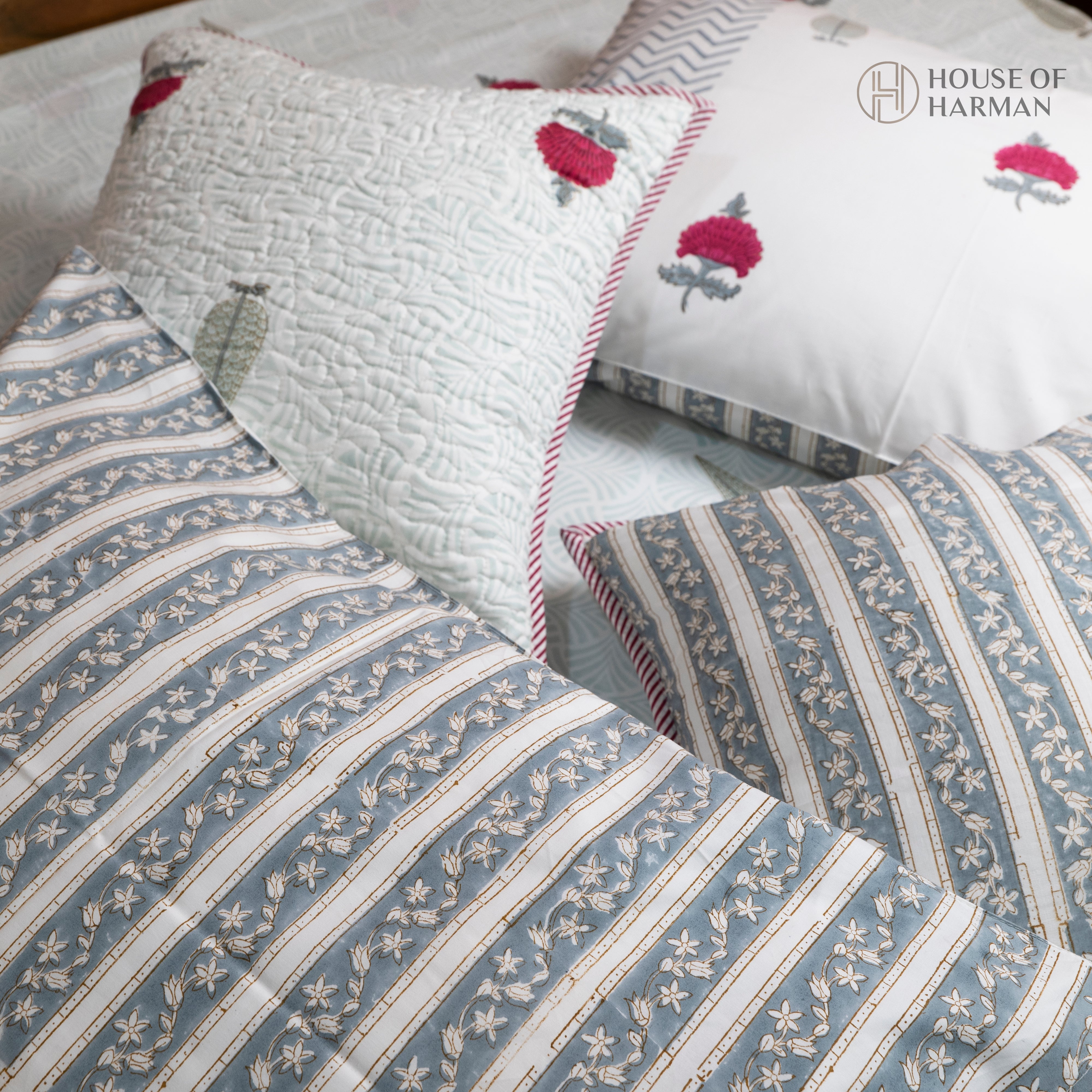 Floral Mirage Bedsheet