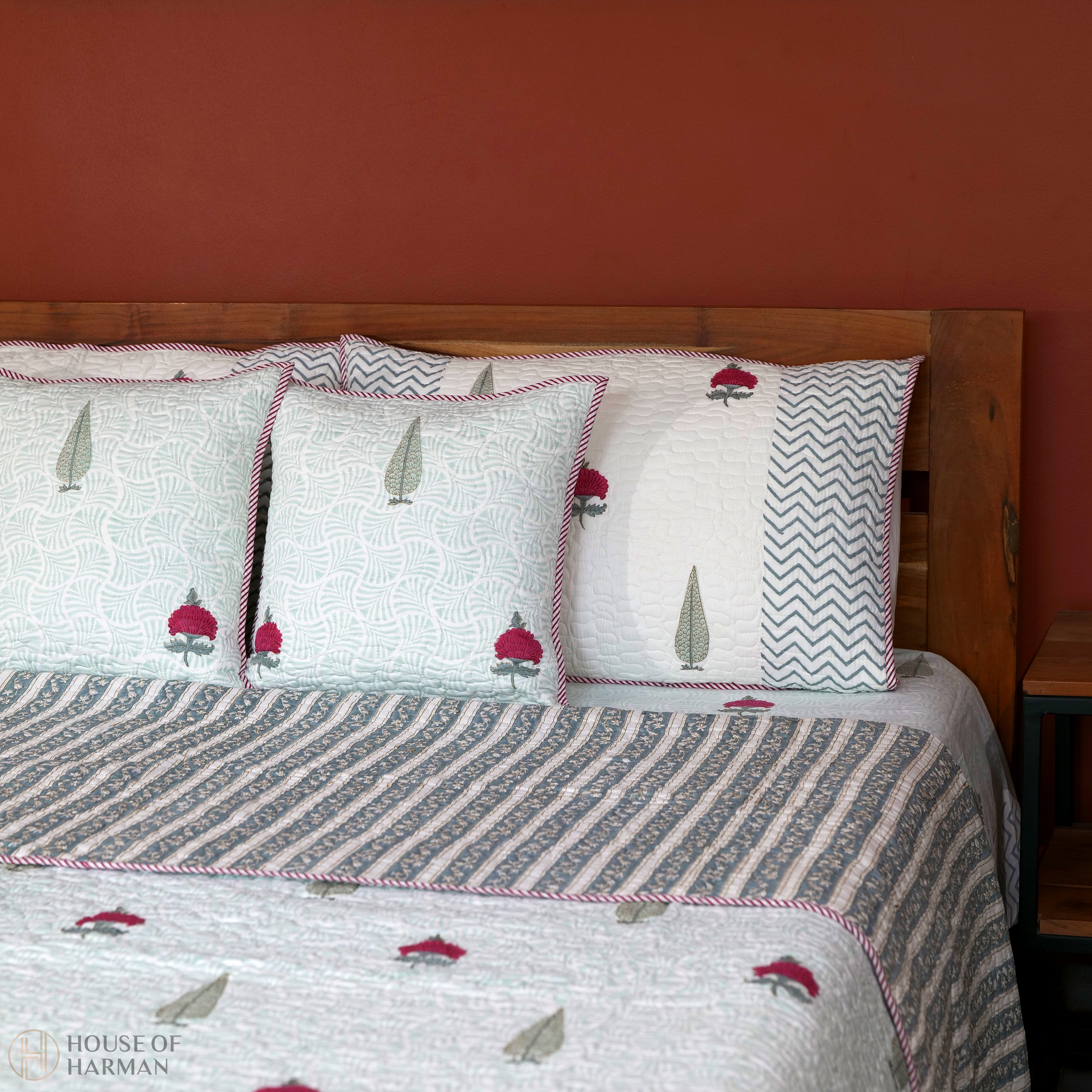 Floral Mirage Bedcover