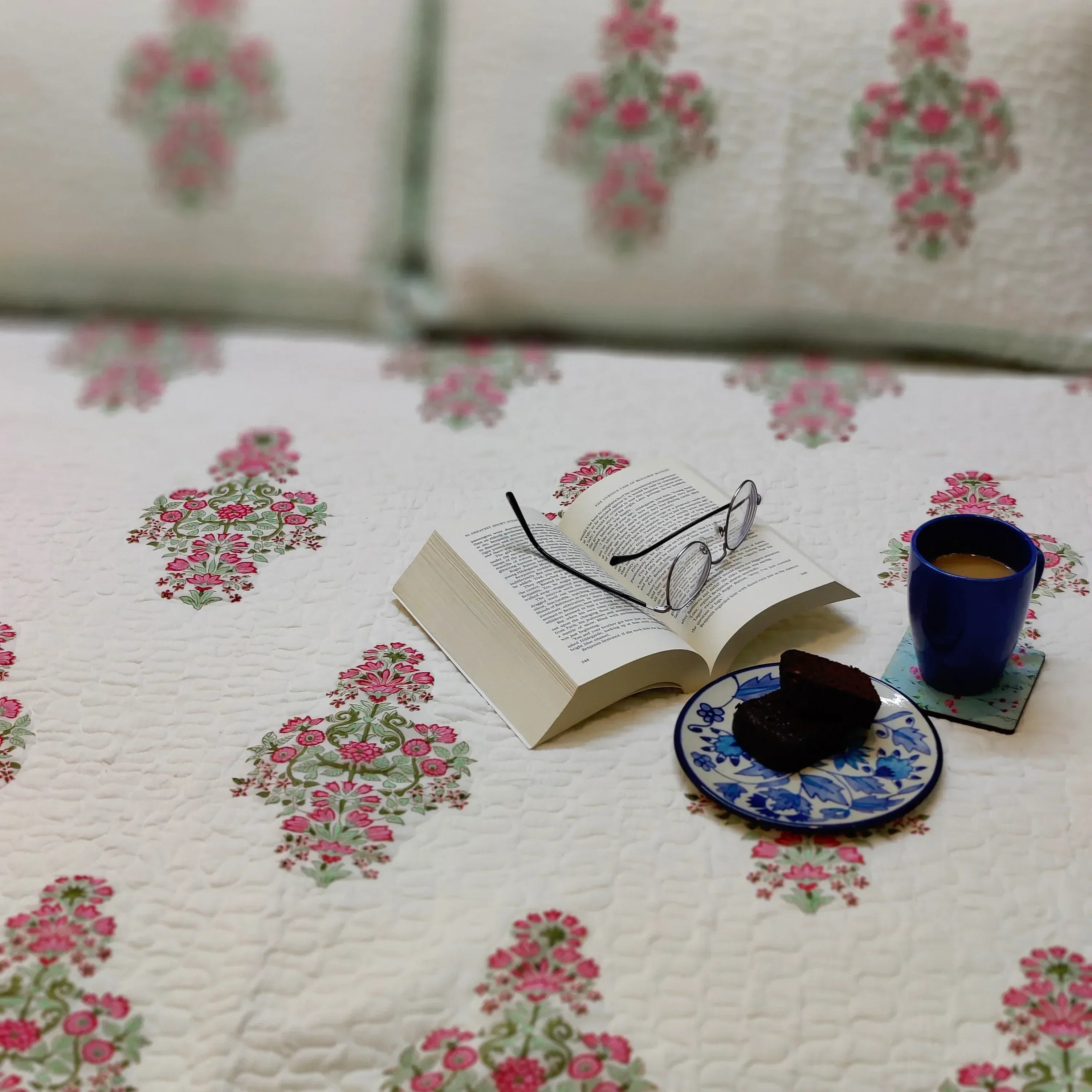 Gulmohar Blossom Bedcover - HOUSE OF HARMAN