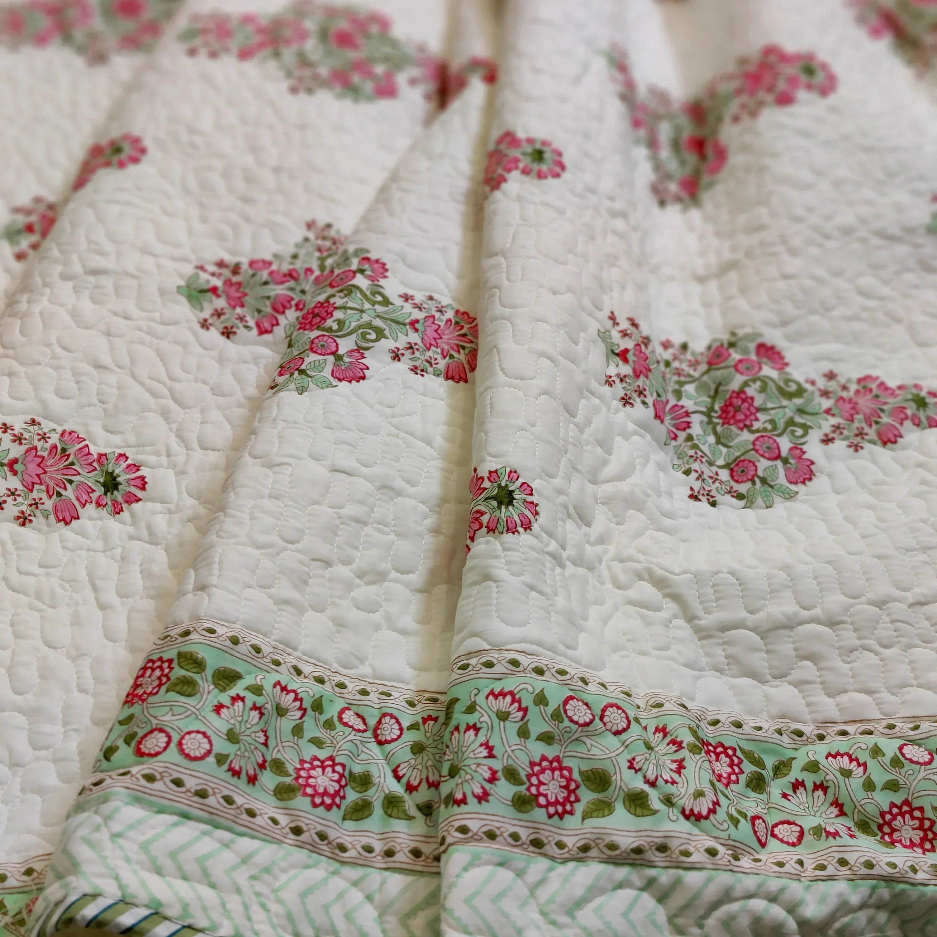 Gulmohar Blossom Bedcover - HOUSE OF HARMAN