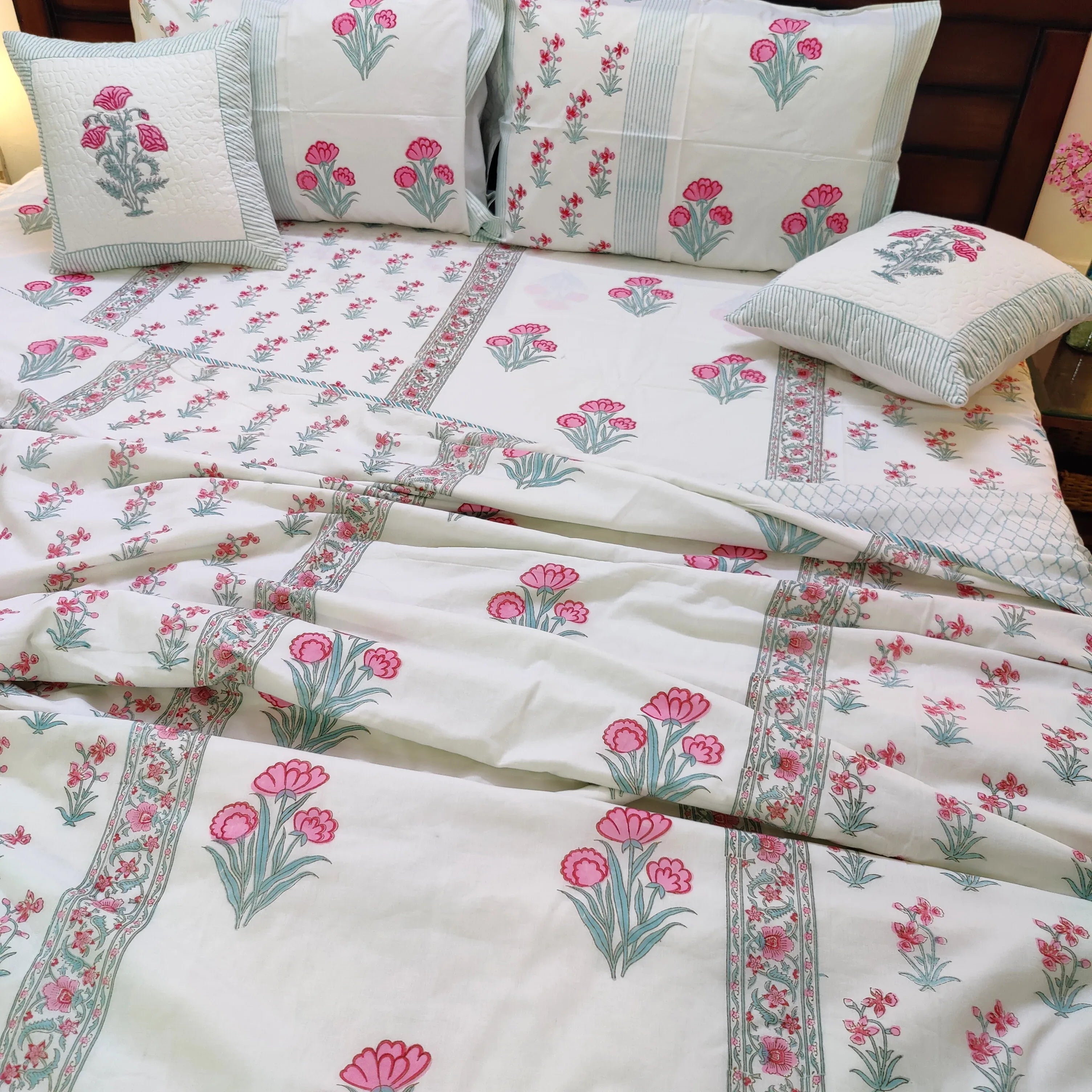 Pink Petal Dreams Dohar - HOUSE OF HARMAN