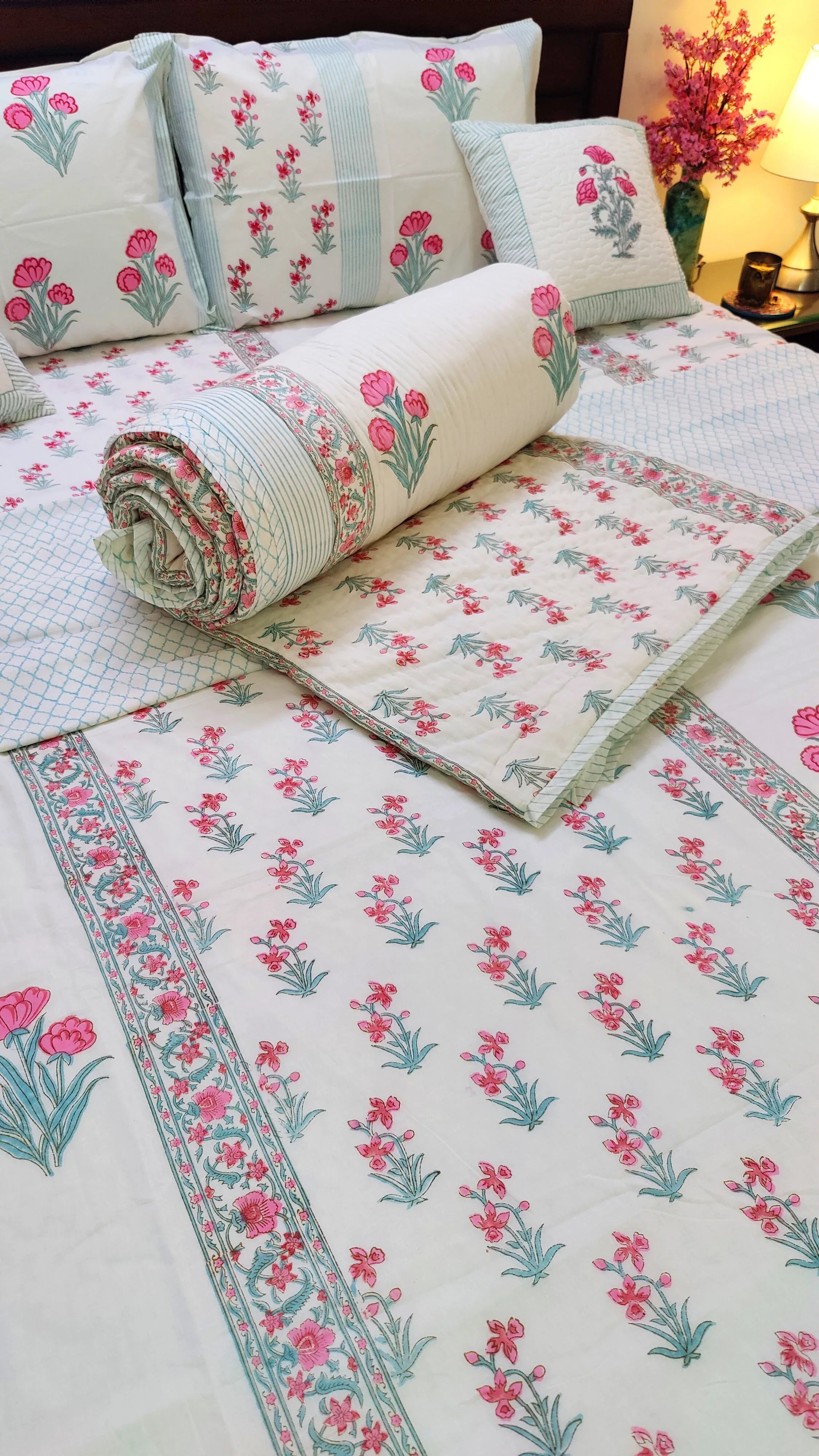 Pink Petal Dreams Quilt - HOUSE OF HARMAN