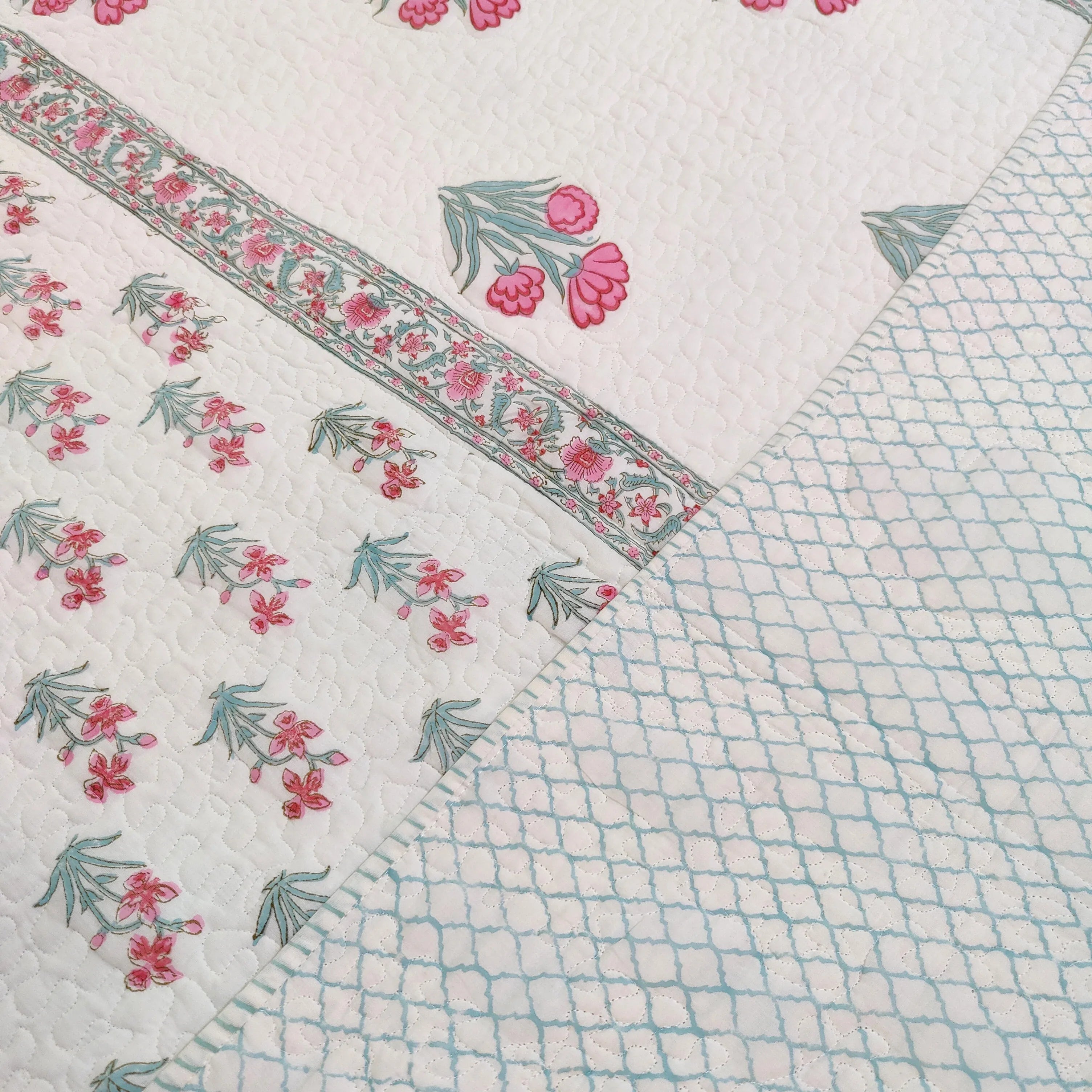 Pink Petal Dreams Bedcover - HOUSE OF HARMAN