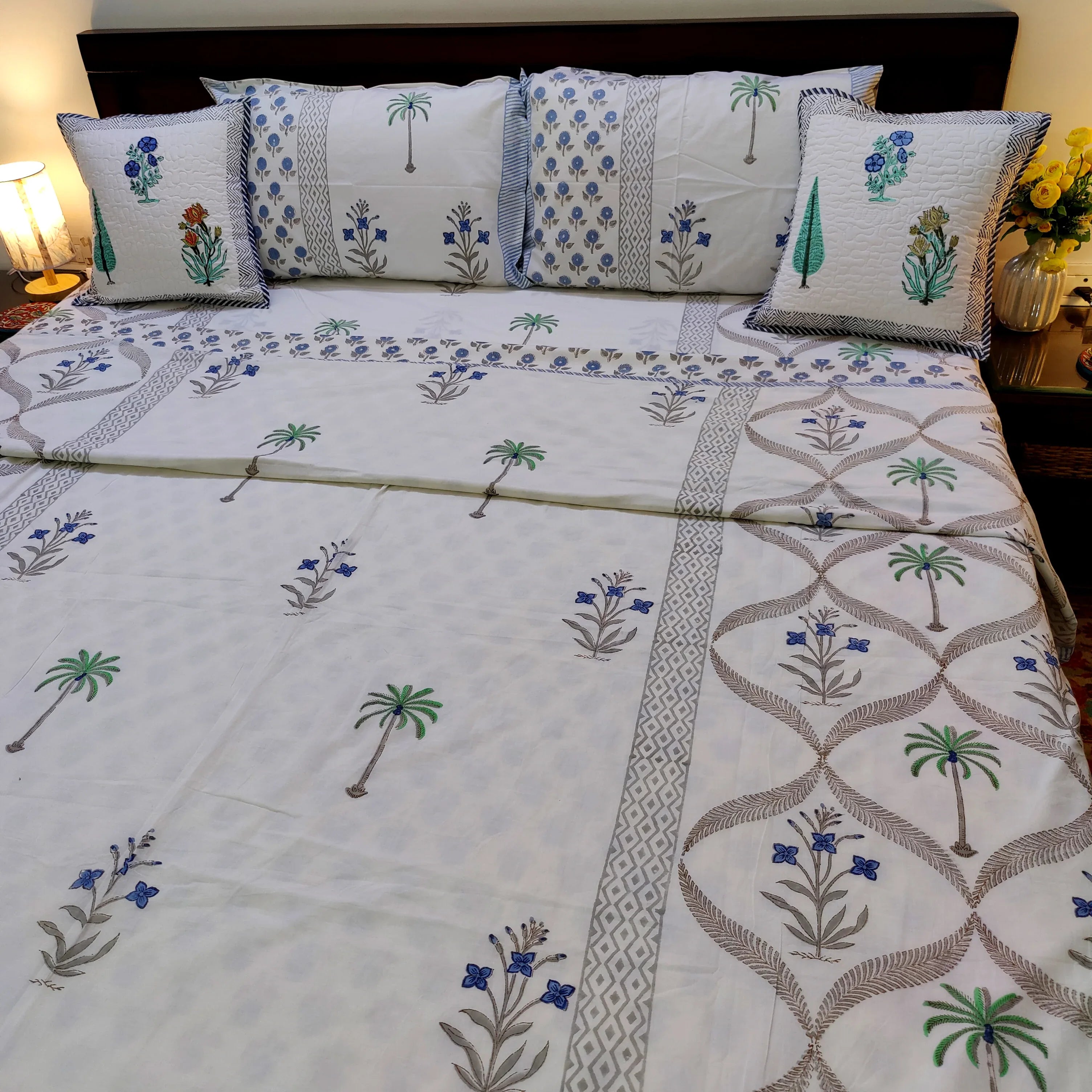 Coastal Flora Fusion Dohar - HOUSE OF HARMAN