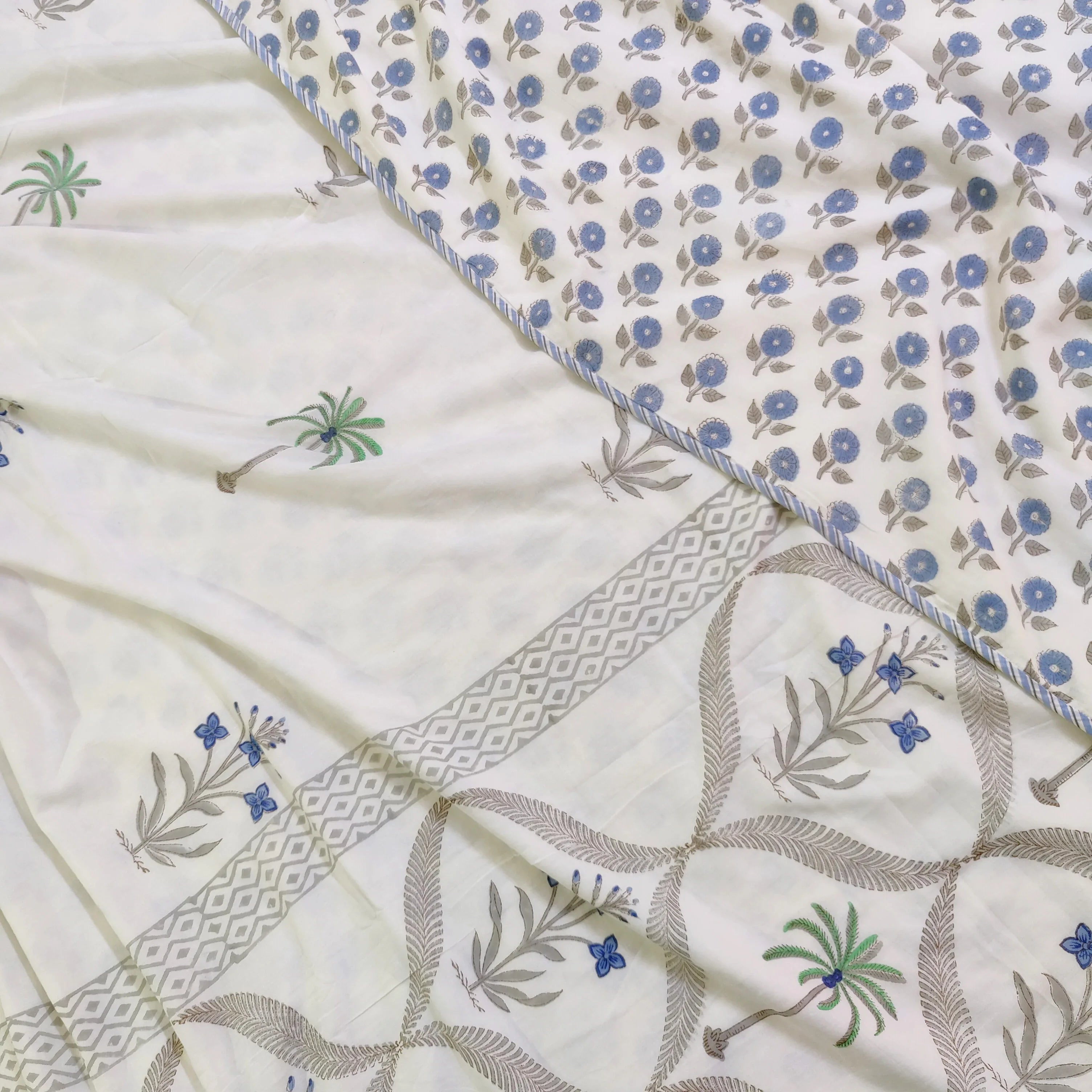 Coastal Flora Fusion Dohar - HOUSE OF HARMAN