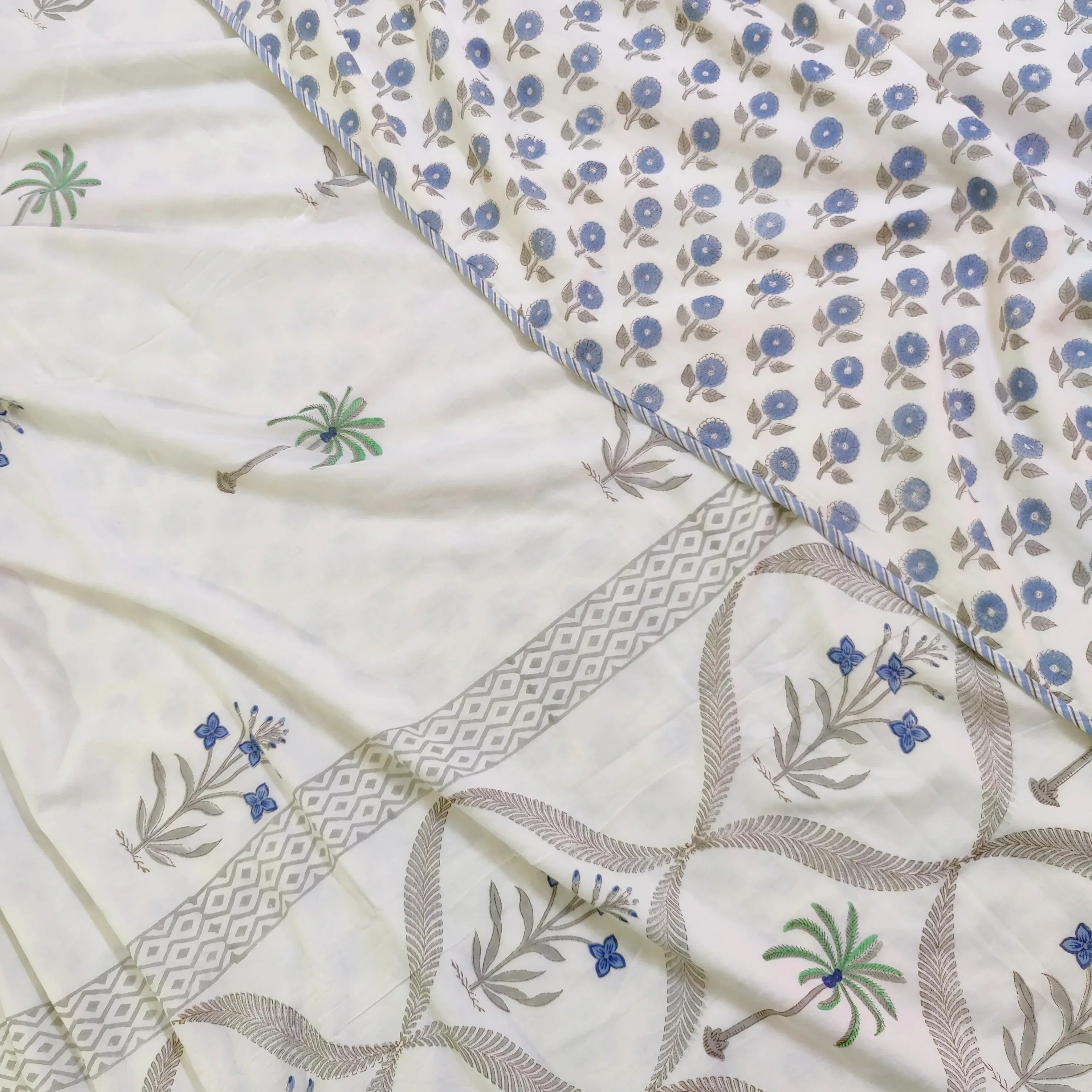 Coastal Flora Fusion Dohar - HOUSE OF HARMAN