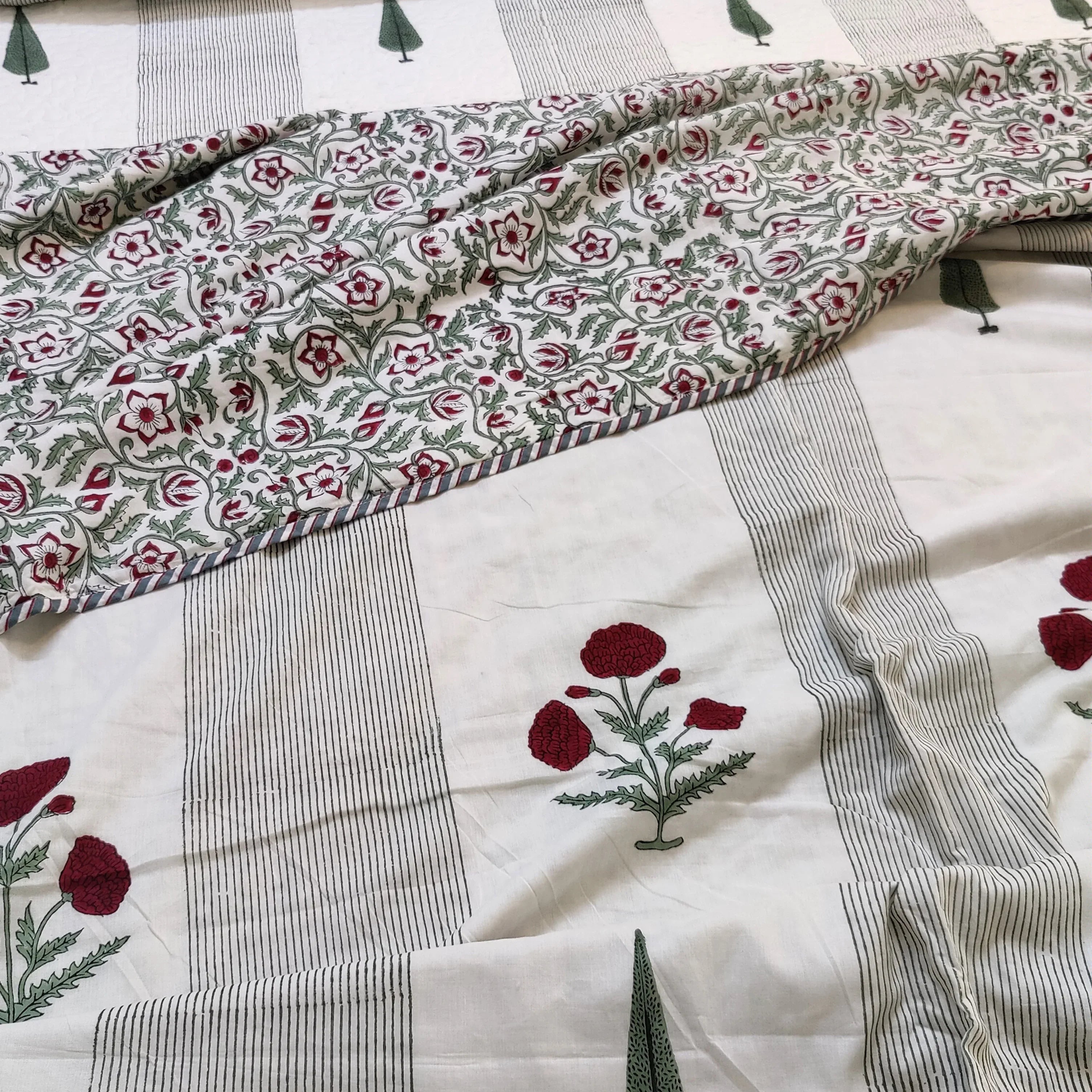 Flora Vista Elegance Dohar - HOUSE OF HARMAN