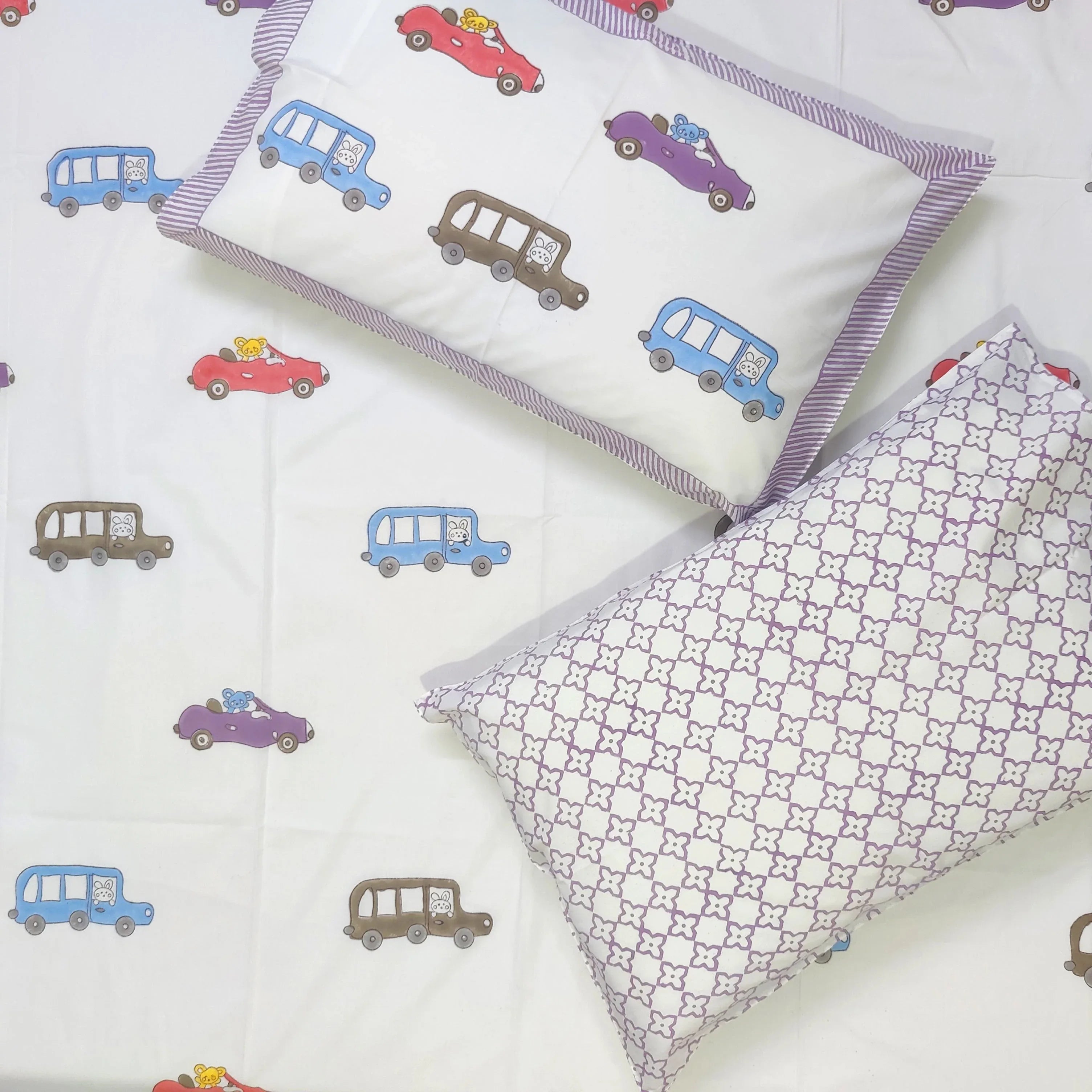 Tiny Traveler Drive Bedsheet - HOUSE OF HARMAN