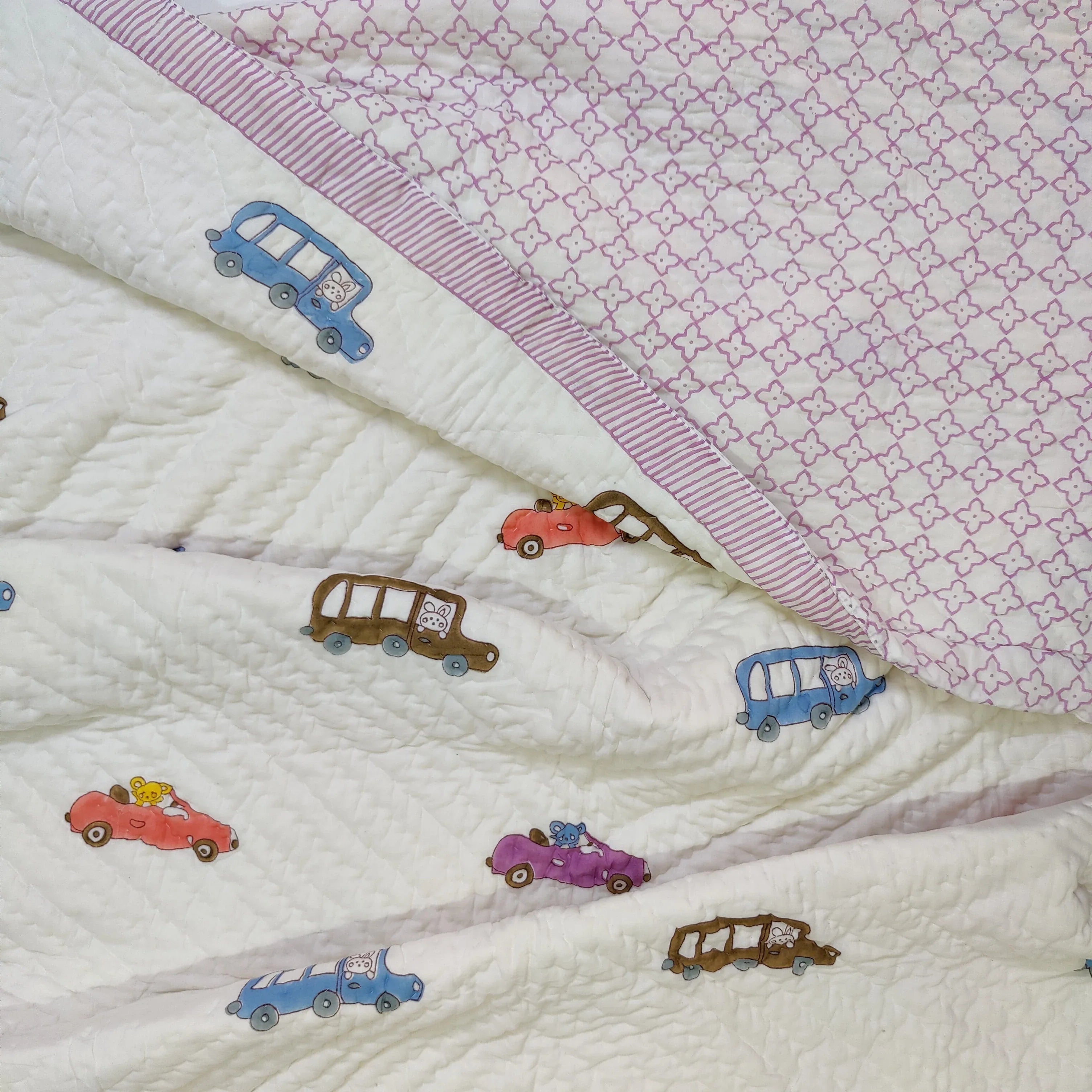Tiny Traveler Drive Bedsheet - HOUSE OF HARMAN