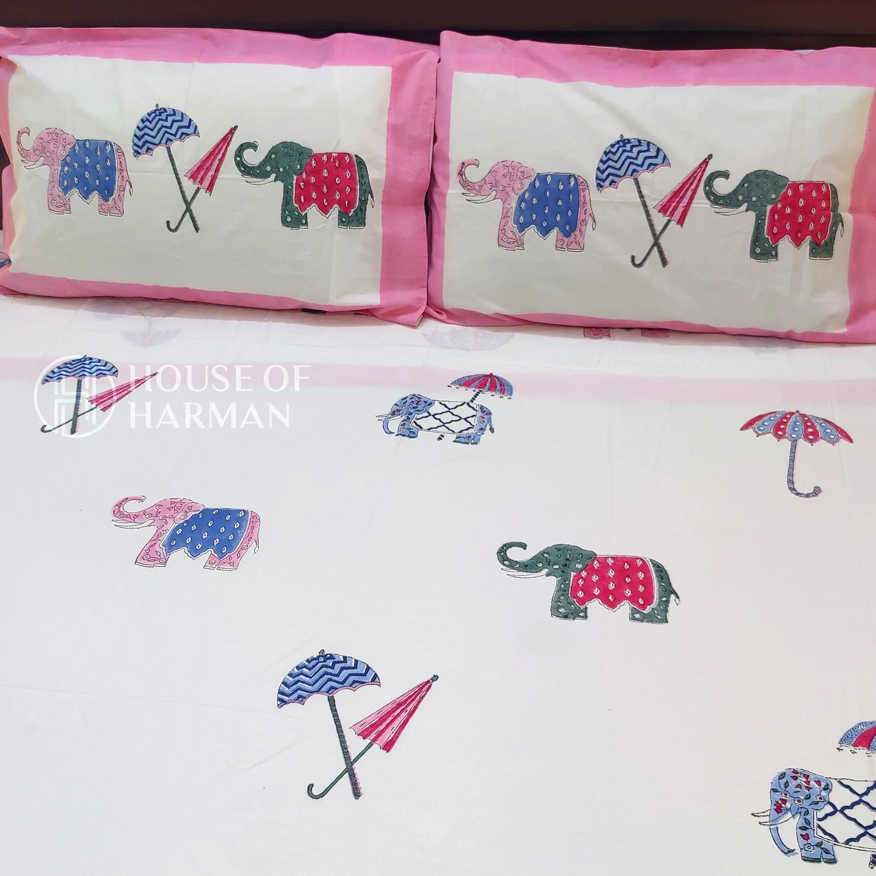 Monsoon Majesty Bedsheet - HOUSE OF HARMAN