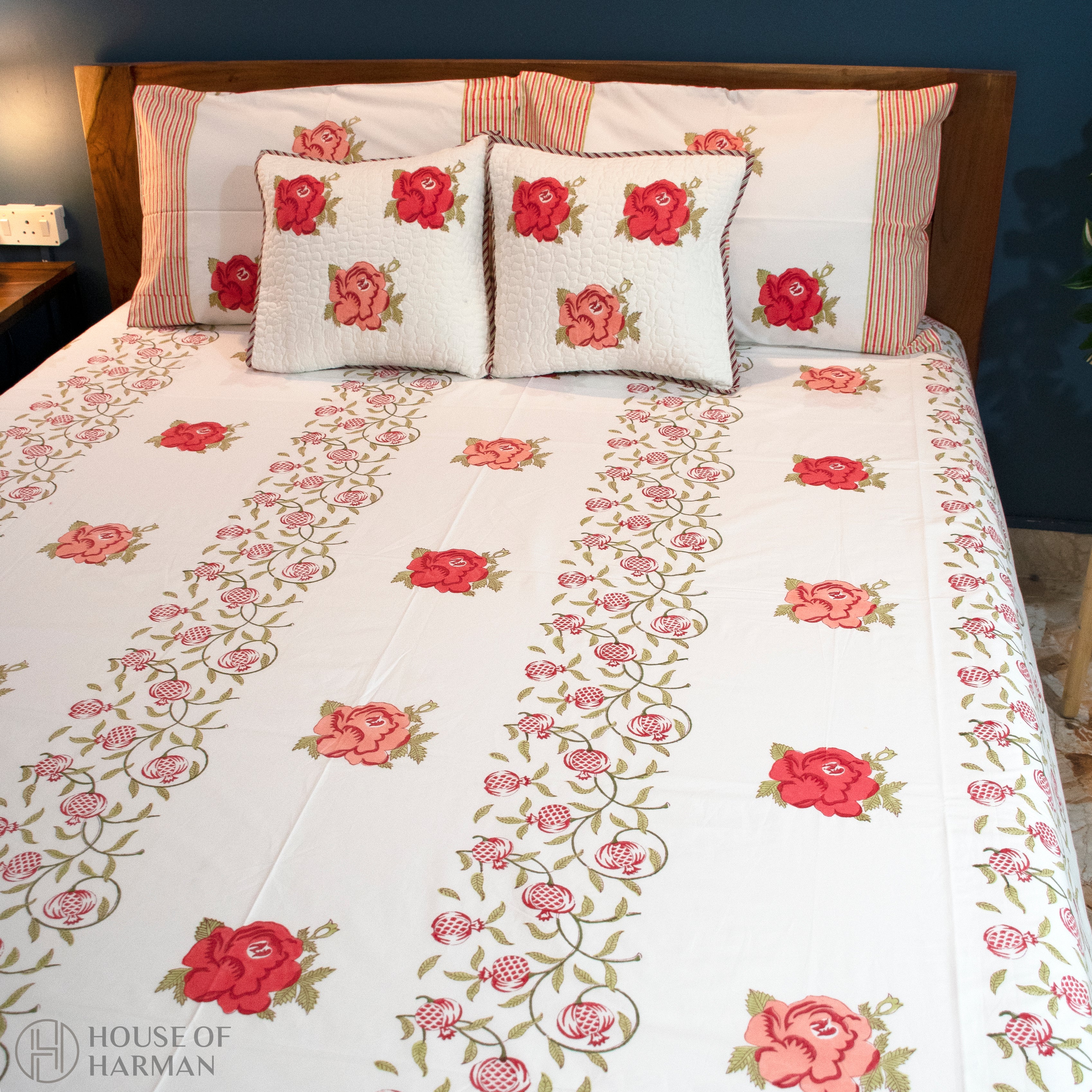 Persian Orchard Harvest Bedsheet