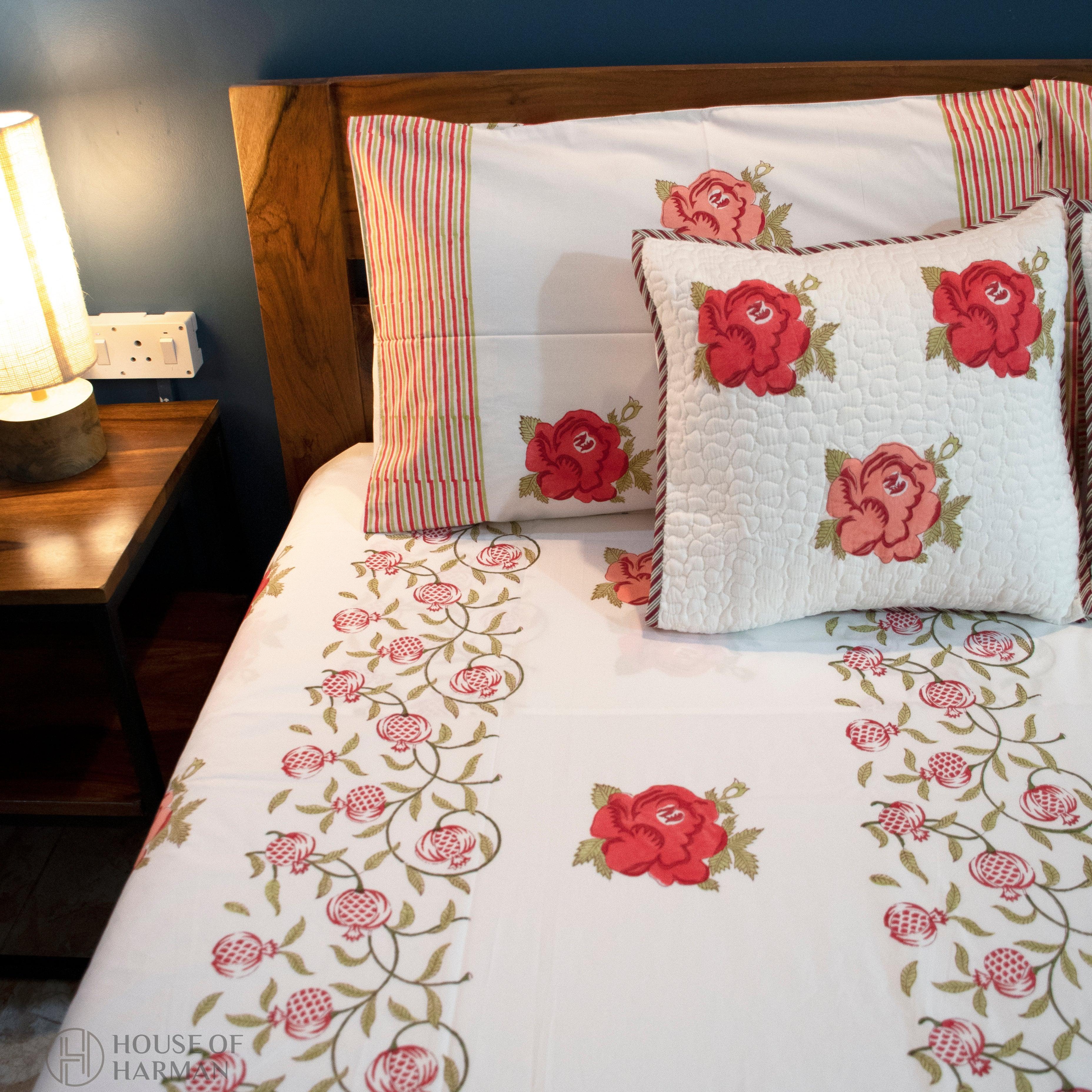 Persian Orchard Harvest Bedsheet - HOUSE OF HARMAN