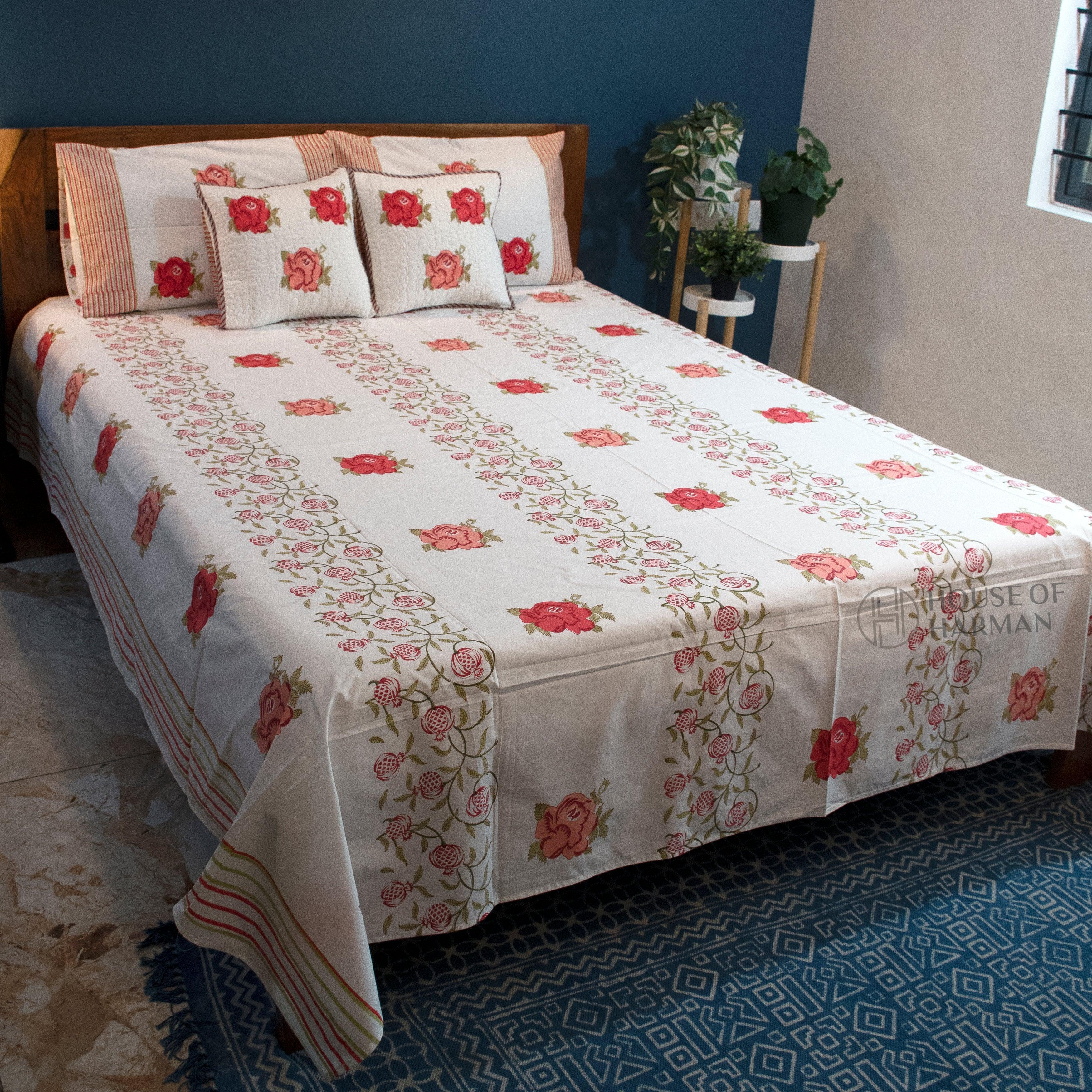 Persian Orchard Harvest Bedsheet - HOUSE OF HARMAN