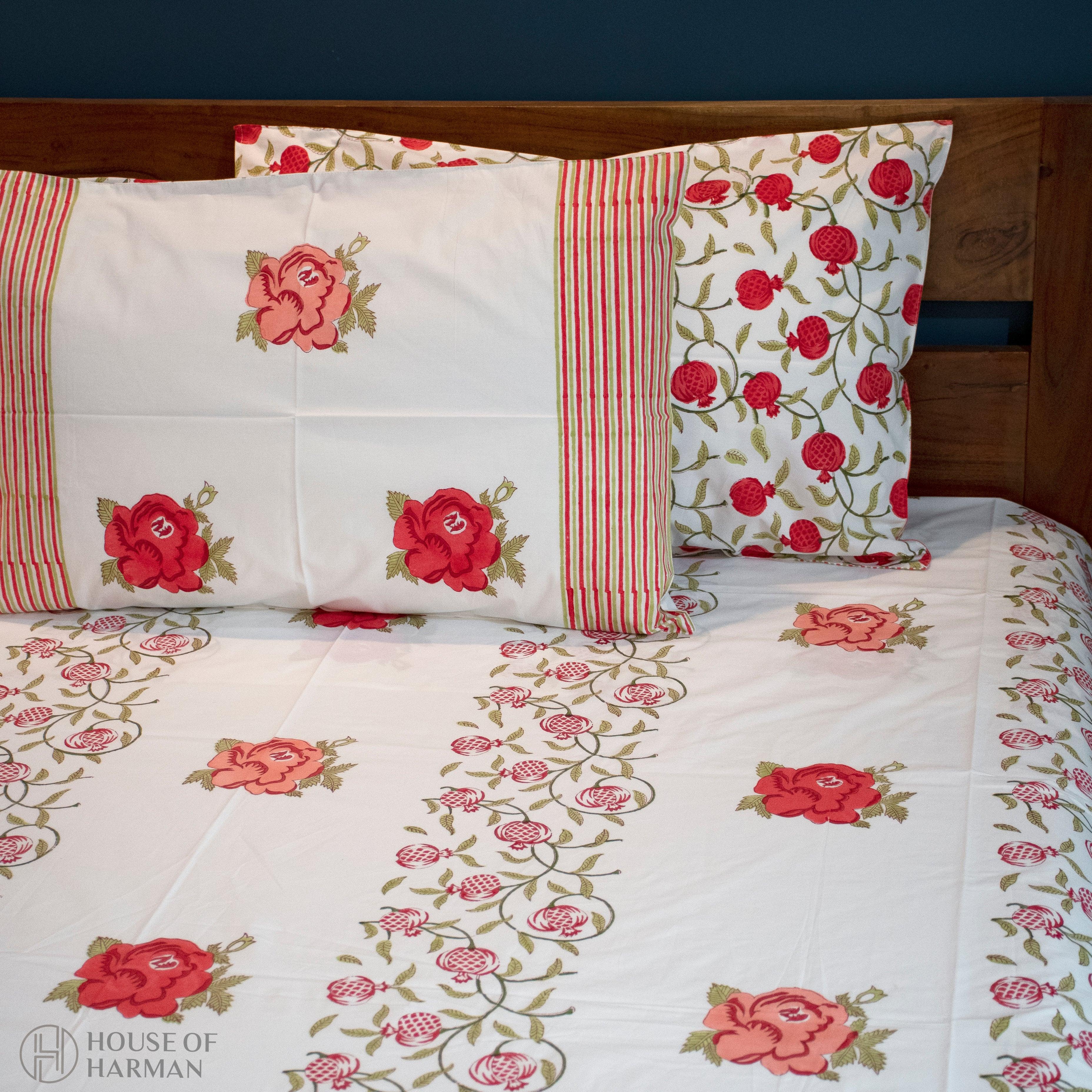 Persian Orchard Harvest Bedsheet - HOUSE OF HARMAN